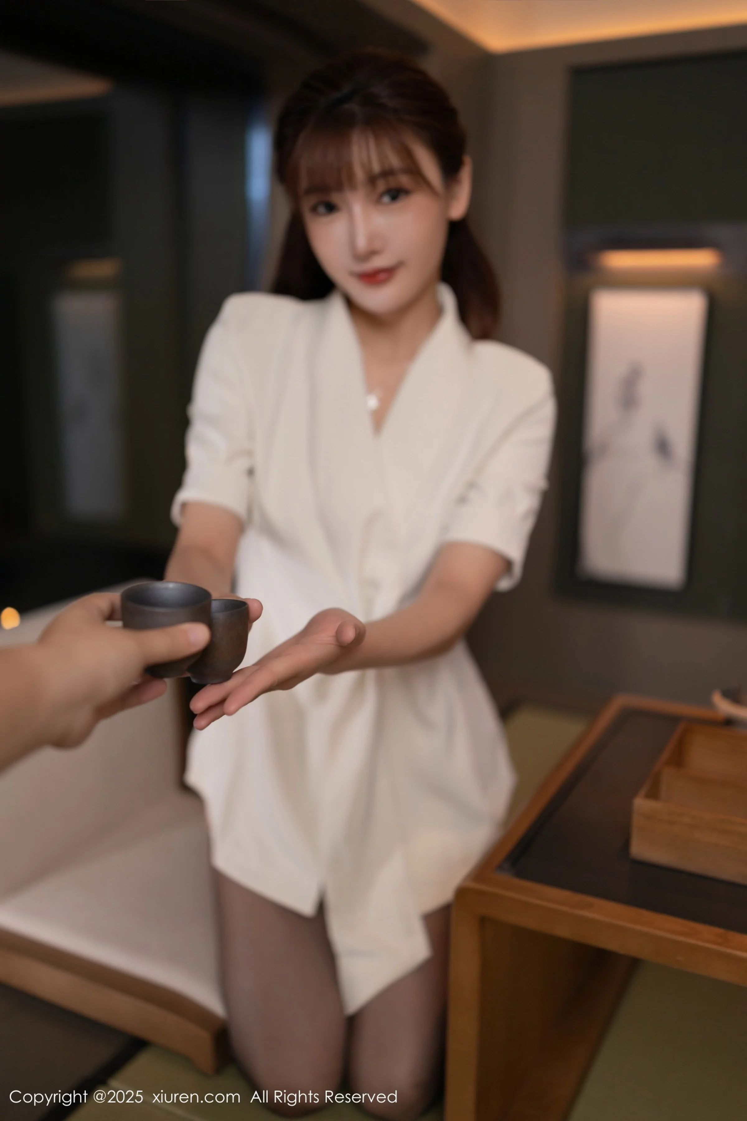 [XiuRen]高清写真图 2025.08.14 No.10650 陆萱萱 白色西装