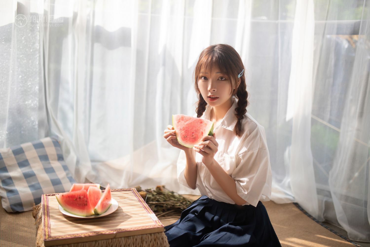 [YALAYI雅拉伊]高清写真图 2019.08.02 No.357 与她的夏日恋爱 暄暄