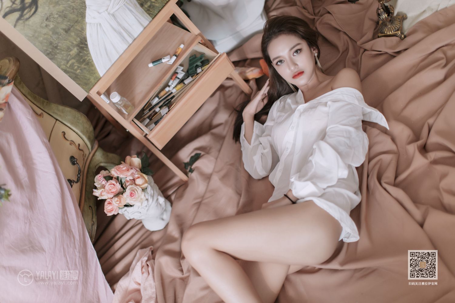 [YALAYI雅拉伊]高清写真图 2019.09.12 Vol.398 如雪如霜 刘子炀