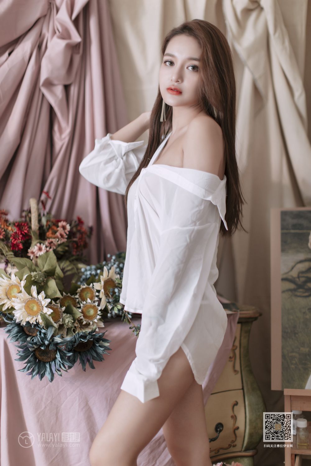 [YALAYI雅拉伊]高清写真图 2019.09.12 Vol.398 如雪如霜 刘子炀
