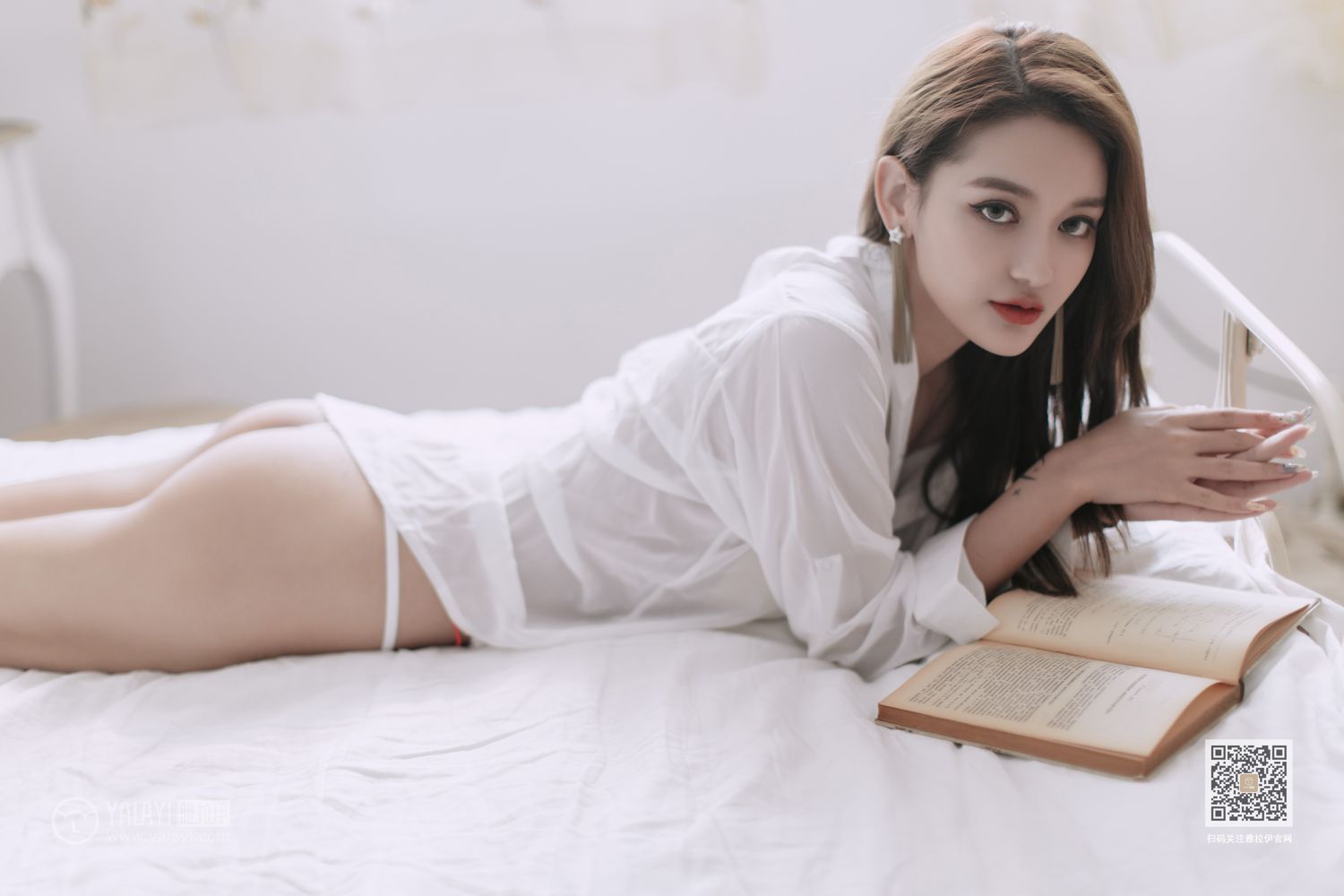 [YALAYI雅拉伊]高清写真图 2019.09.12 Vol.398 如雪如霜 刘子炀