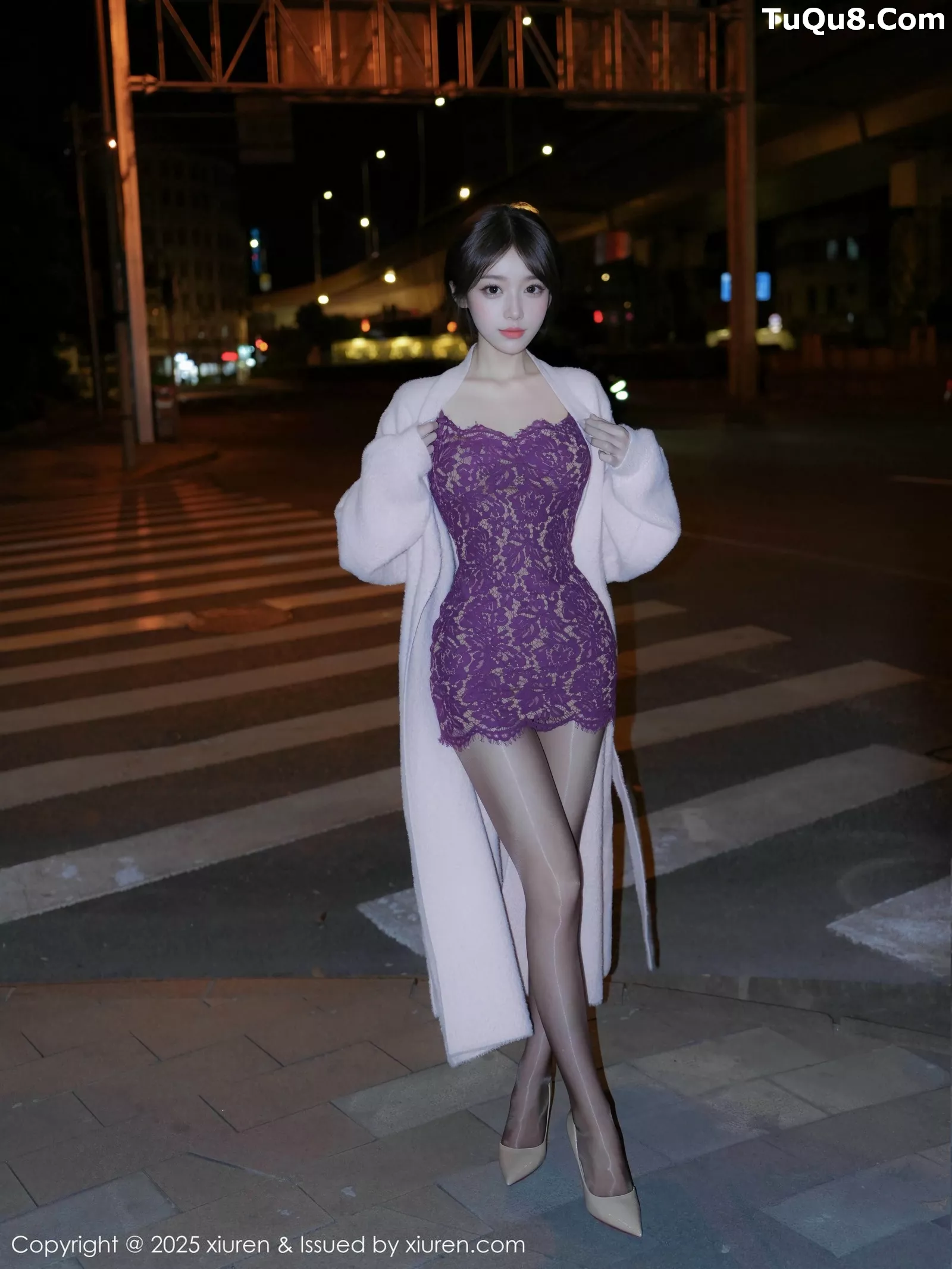 [XiuRen]高清写真图 2025.05.27 No.10332 汁汁 紫色吊带
