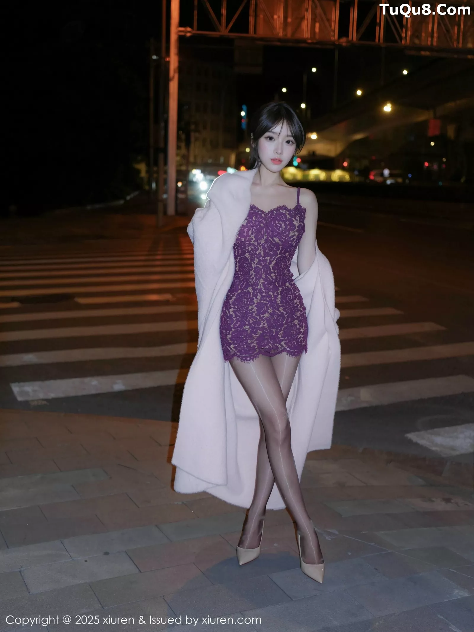 [XiuRen]高清写真图 2025.05.27 No.10332 汁汁 紫色吊带