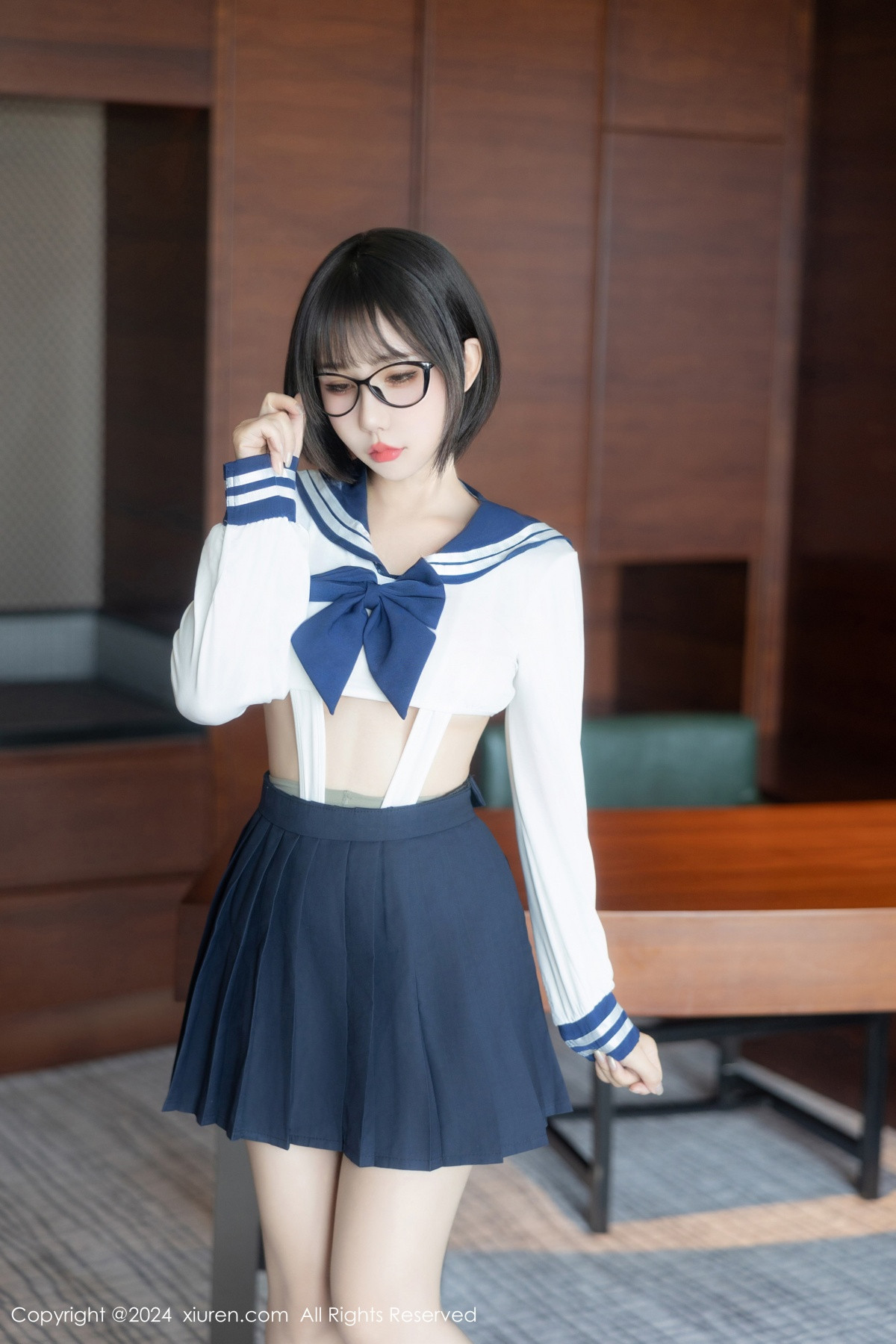 [XiuRen]高清写真图 2024.08.26 No.9065 小蛮妖Yummy 黑丝美腿