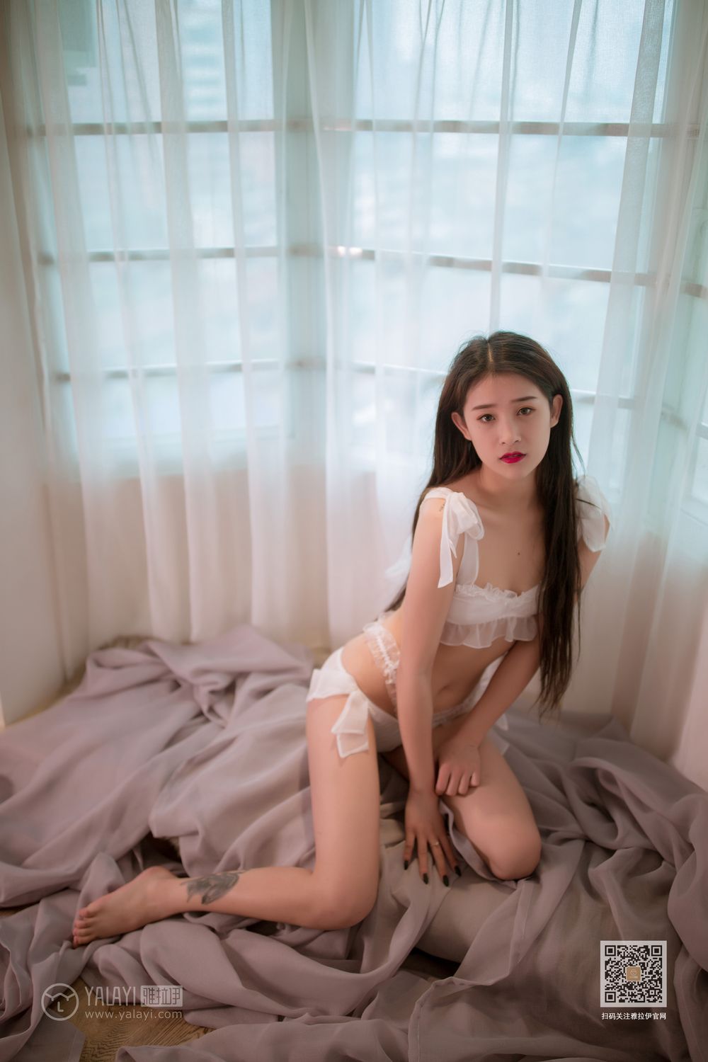 [YALAYI雅拉伊]高清写真图 2019.01.04 Vol.510 撩人的丝带 素素