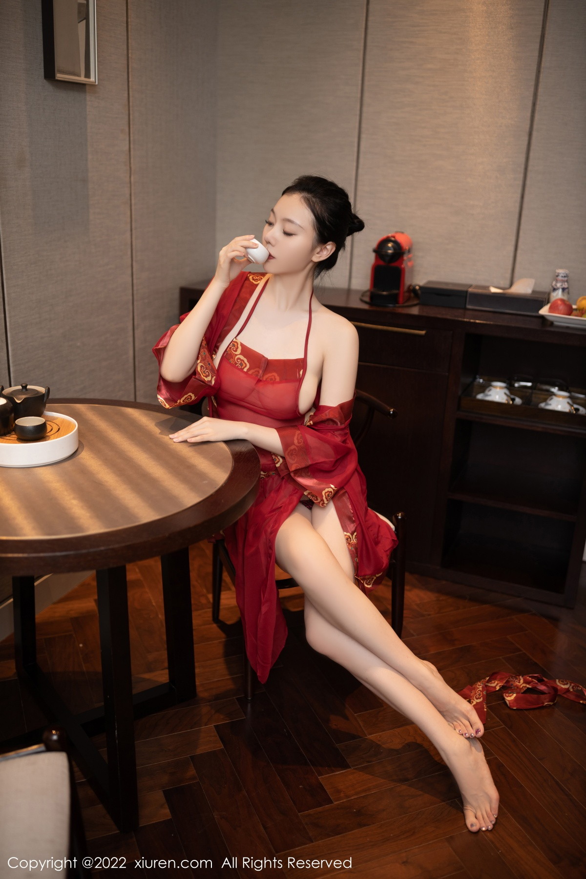 [XiuRen]高清写真图 2022.12.13 No.5992 安然anran 布兜美腿