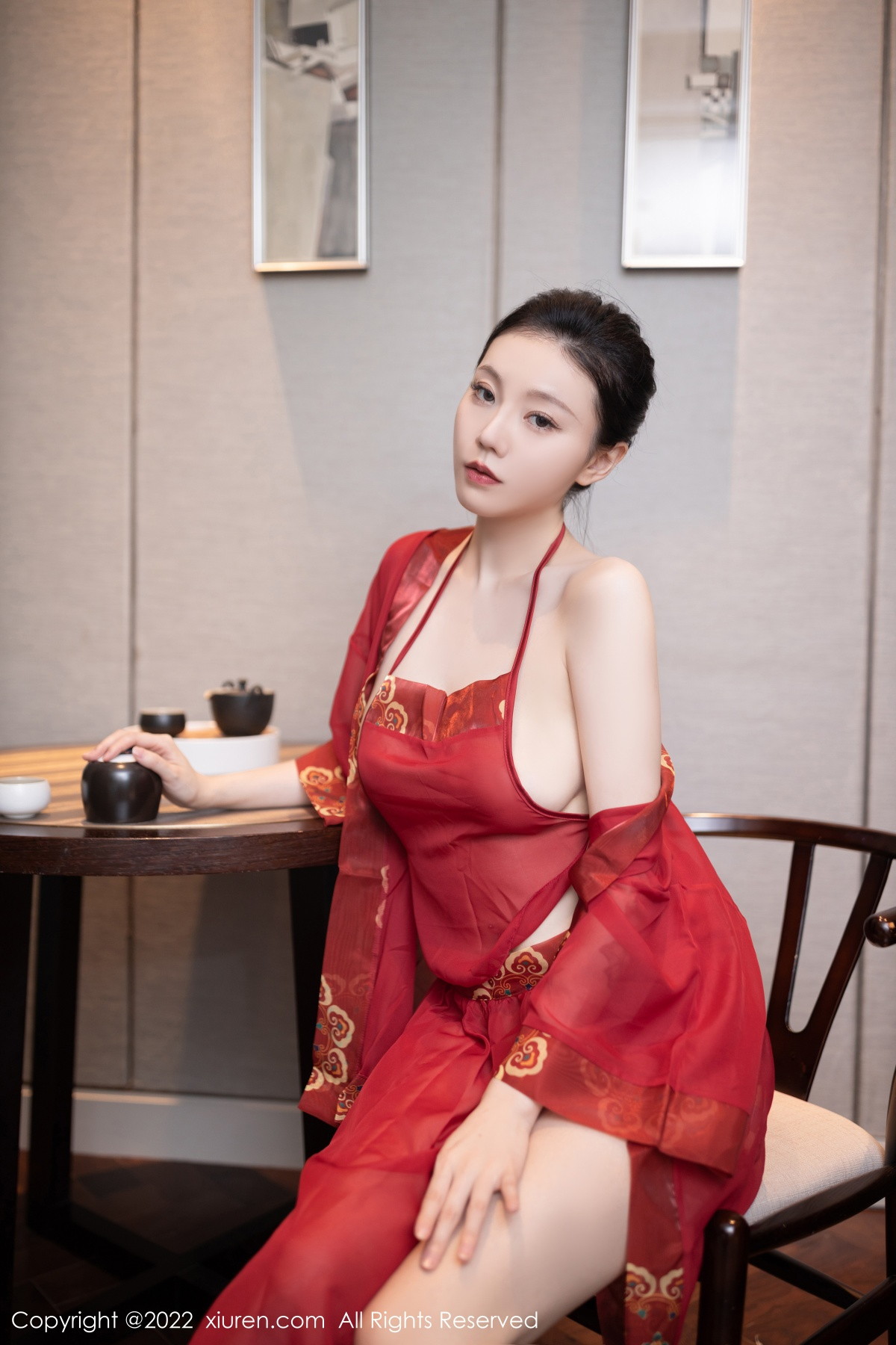 [XiuRen]高清写真图 2022.12.13 No.5992 安然anran 布兜美腿