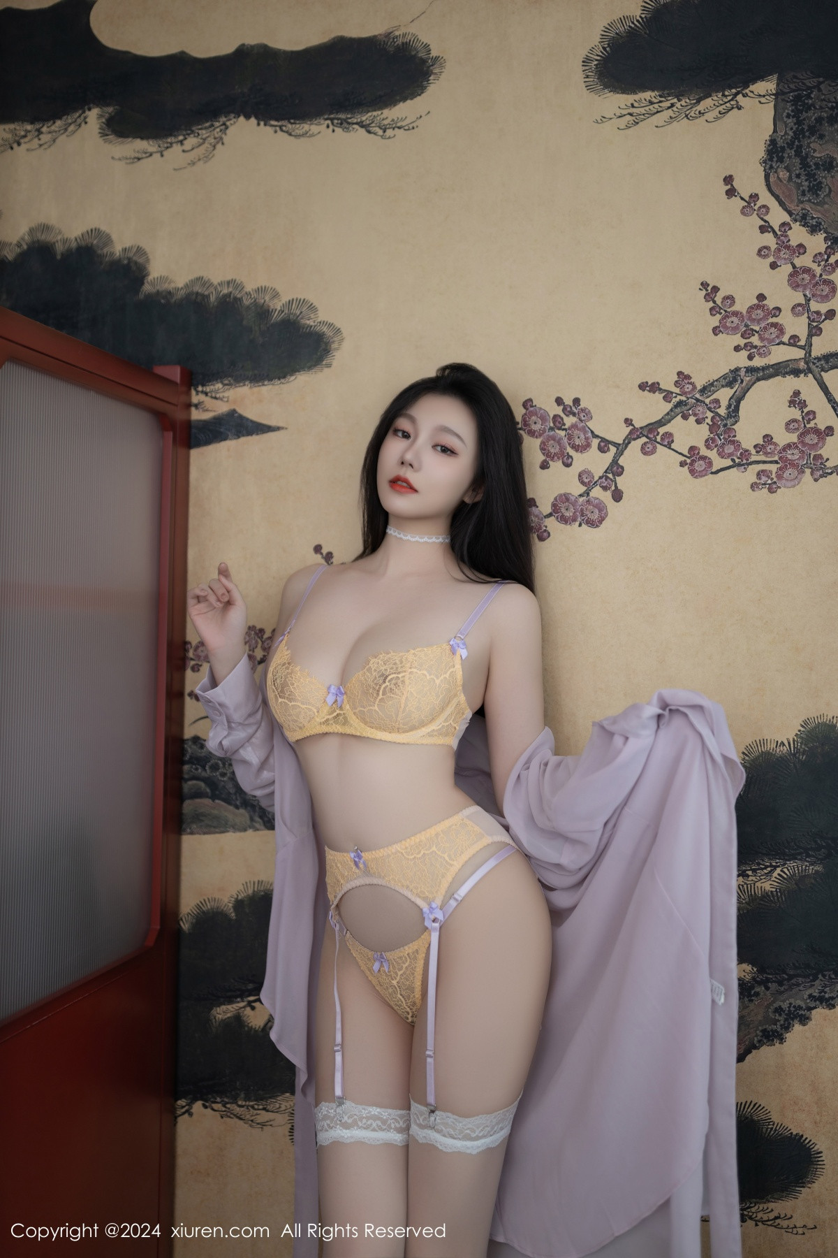 [XiuRen]高清写真图 2024.08.13 No.9009 安然anran 丝袜美腿