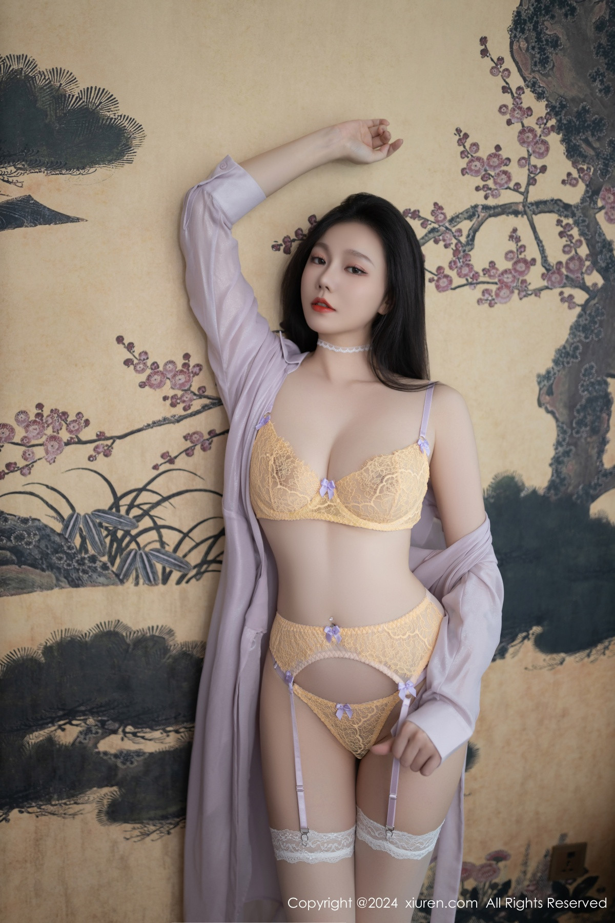 [XiuRen]高清写真图 2024.08.13 No.9009 安然anran 丝袜美腿