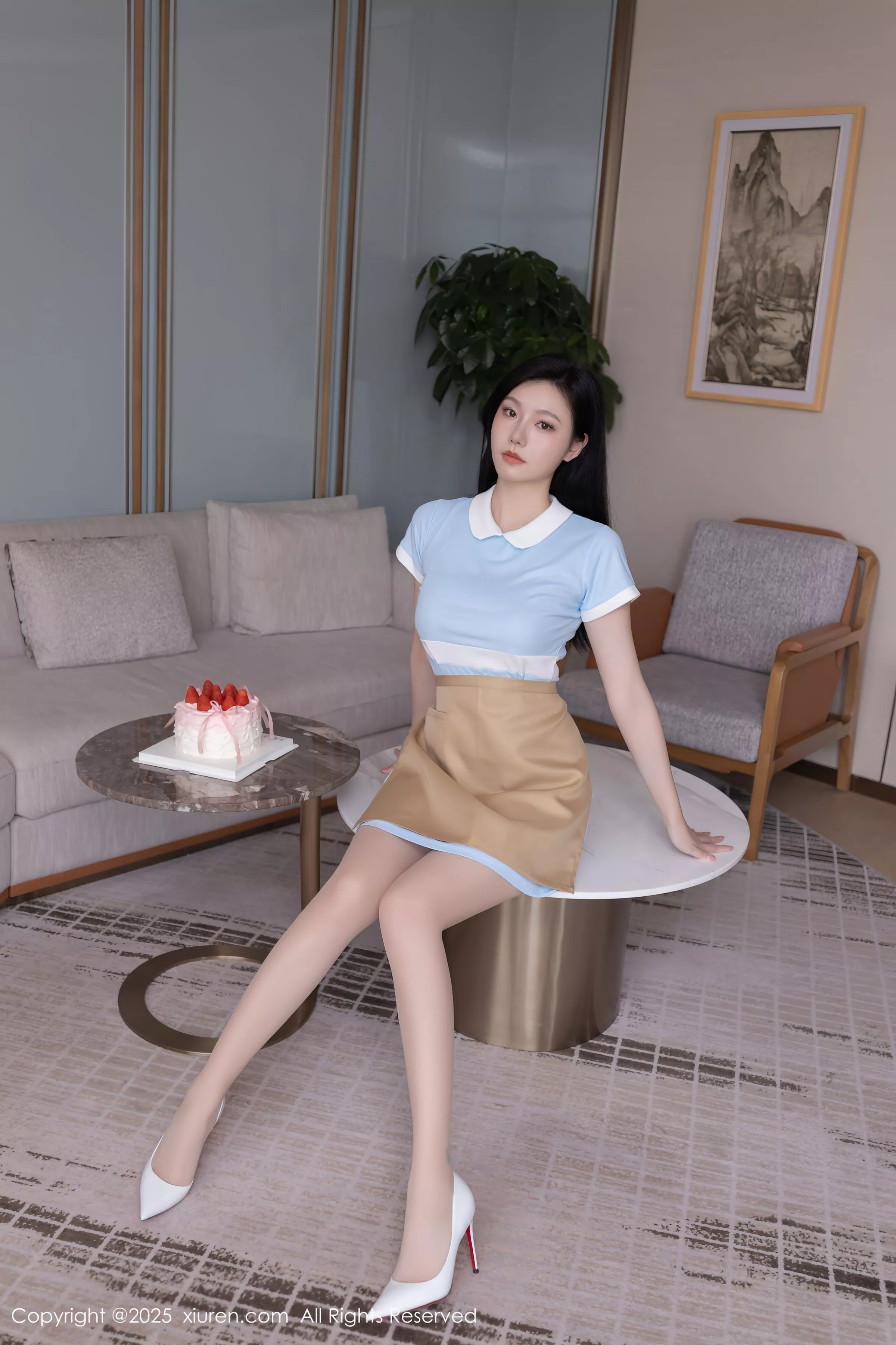 [XiuRen]高清写真图 2025.04.28 No.10214 安然anran 诱人肉丝