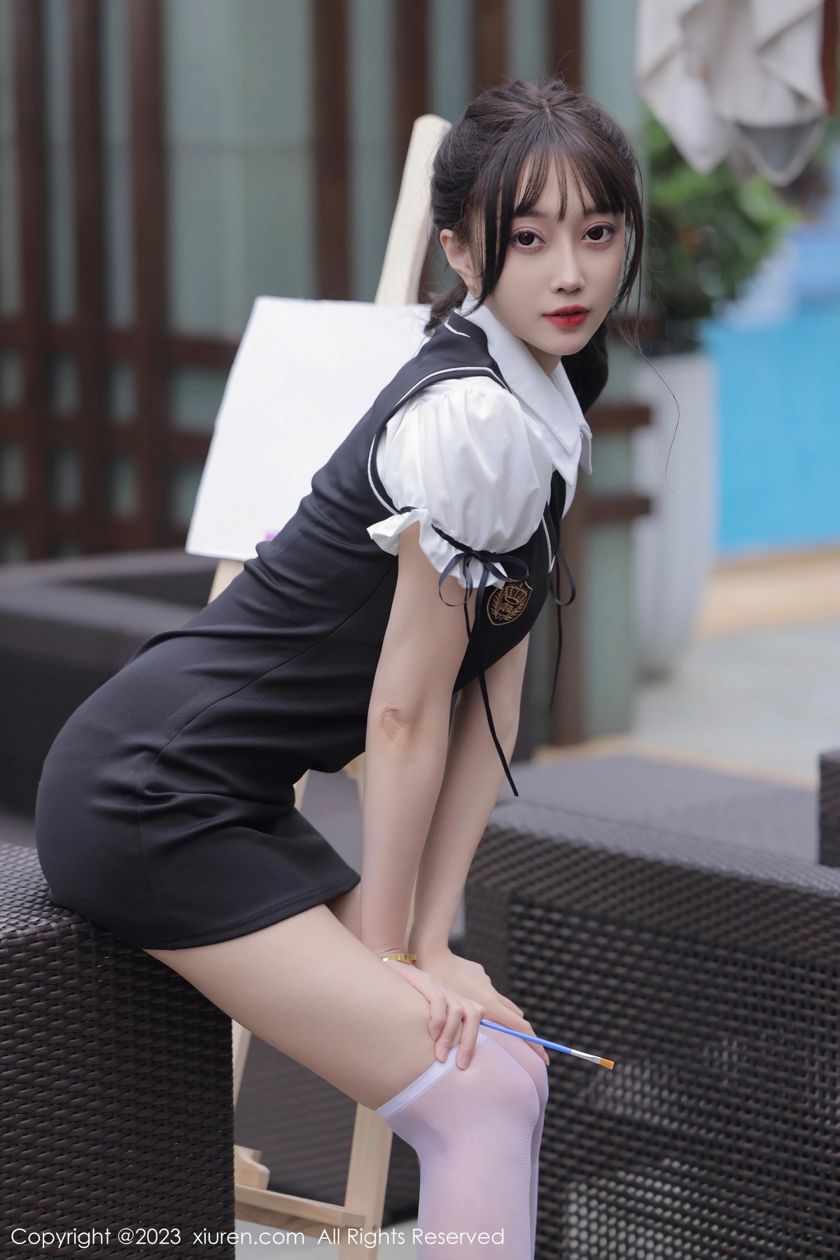 [XiuRen]高清写真图 2023.06.09 No.6889 玥儿玥er 丝袜美腿
