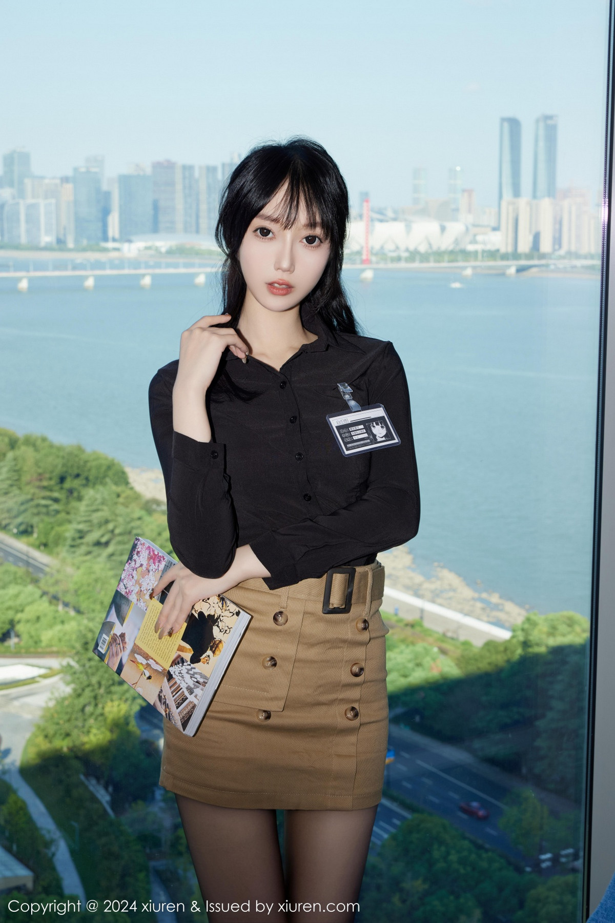 [XiuRen]高清写真图 2024.10.18 No.9309 玥儿玥er 短裙黑丝