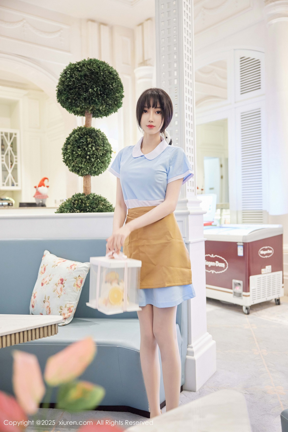 [XiuRen]高清写真图 2025.02.10 No.9864 玥儿玥er 丝袜美腿
