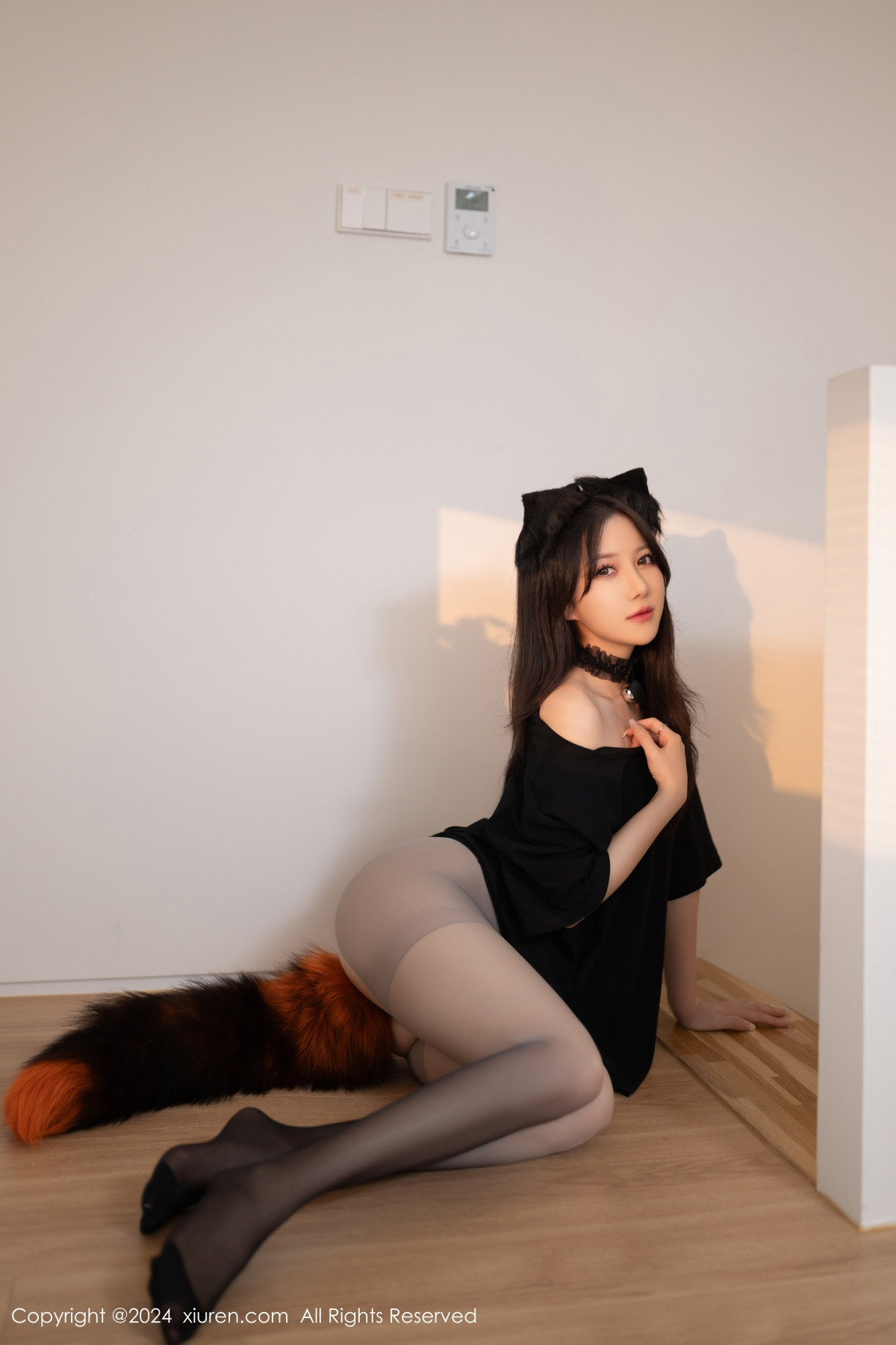 [XiuRen]高清写真图 2024.10.18 No.9314 鱼子酱Fish 美腿黑丝