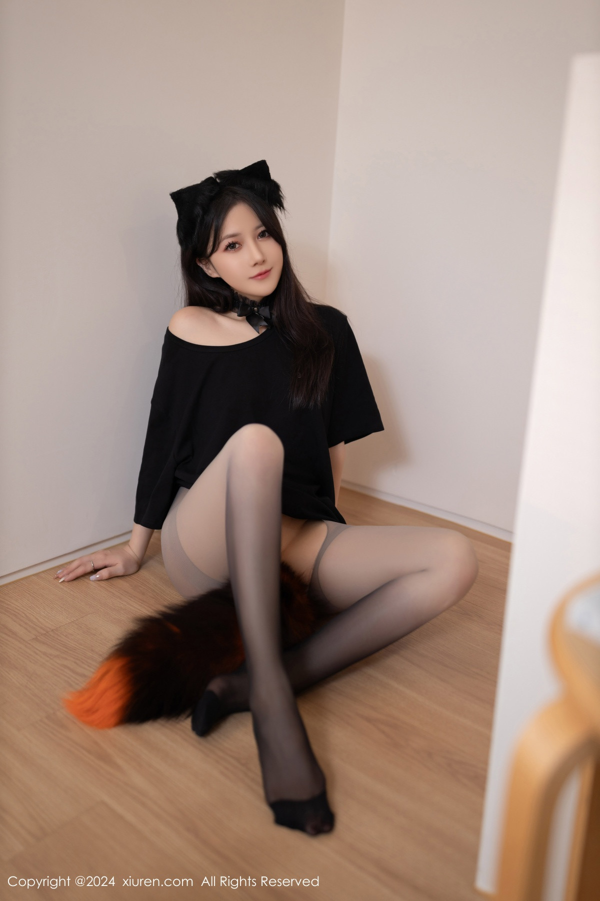 [XiuRen]高清写真图 2024.10.18 No.9314 鱼子酱Fish 美腿黑丝