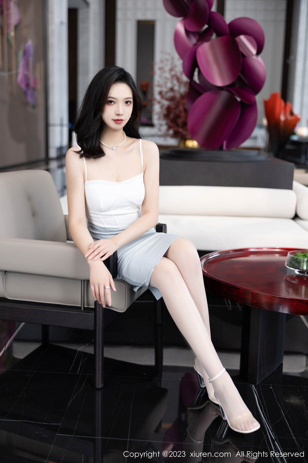 [XiuRen]高清写真图 2023.06.12 No.6898 郑颖姗Bev 丝袜美腿