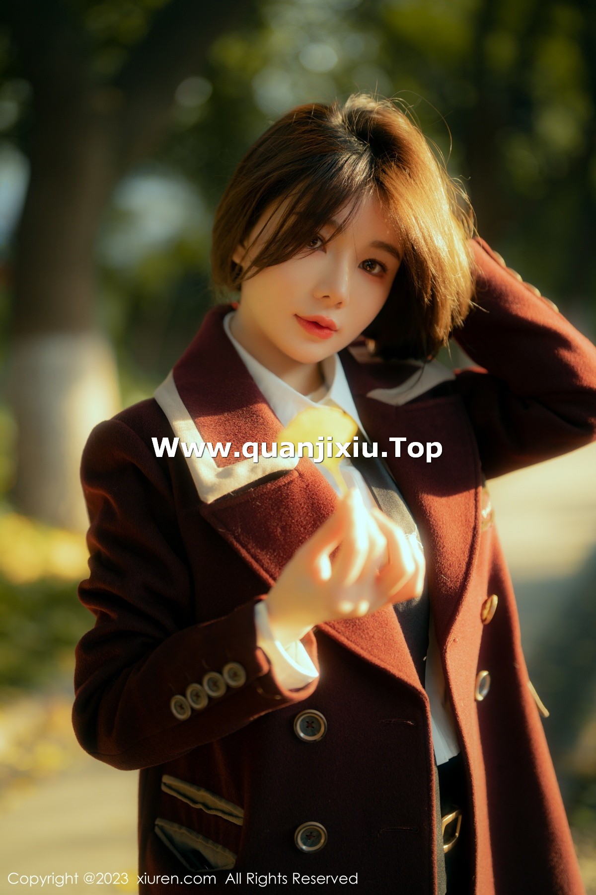 [XiuRen]高清写真图 2023.01.16 No.6137 婠婠么 黑丝美臀