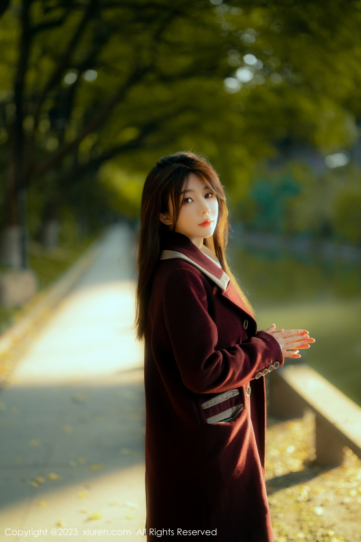 [XiuRen]高清写真图 2023.01.16 No.6137 婠婠么 黑丝美臀