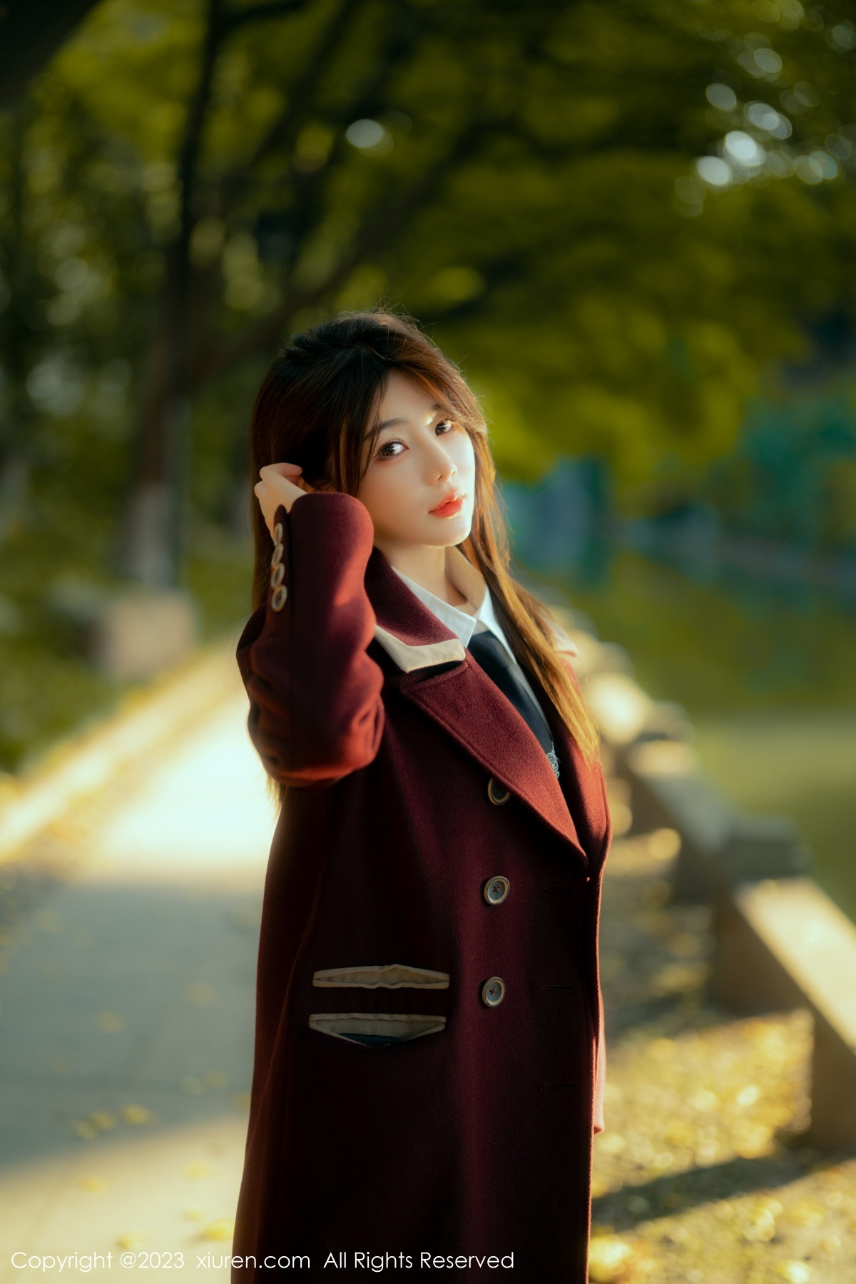 [XiuRen]高清写真图 2023.01.16 No.6137 婠婠么 黑丝美臀