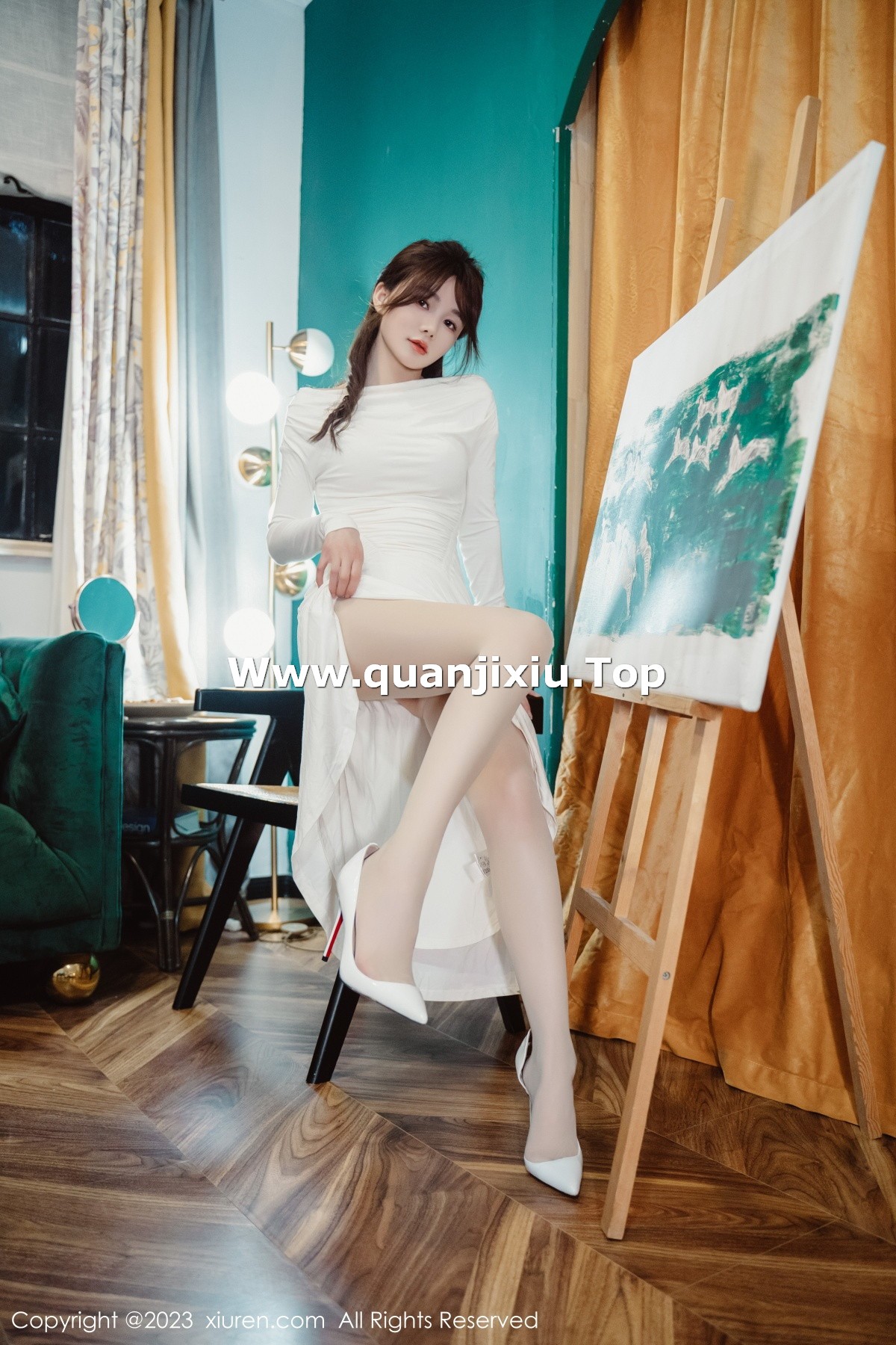 [XiuRen]高清写真图 2023.01.29 No.6182 婠婠么 丝袜美腿