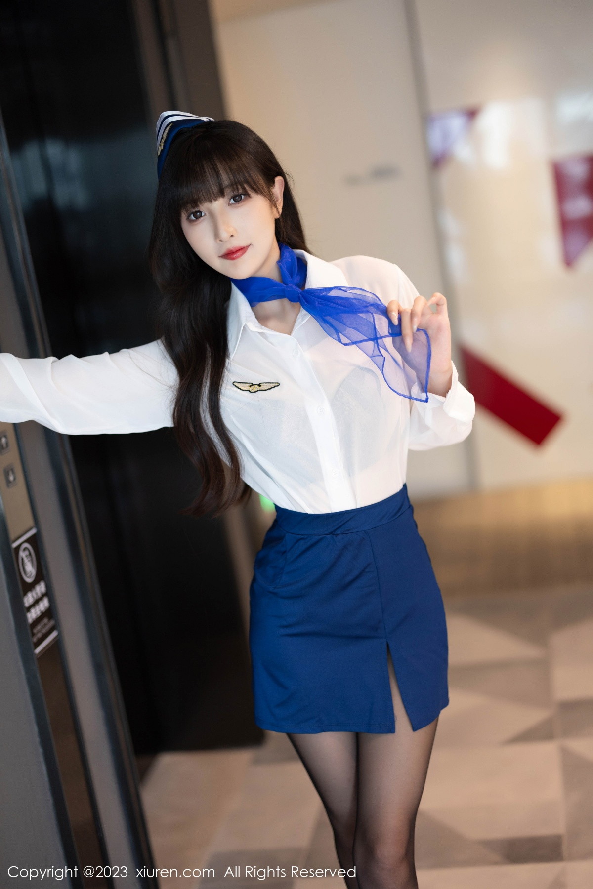 [XiuRen]高清写真图 2023.09.06 No.7347 林星阑 黑丝美腿