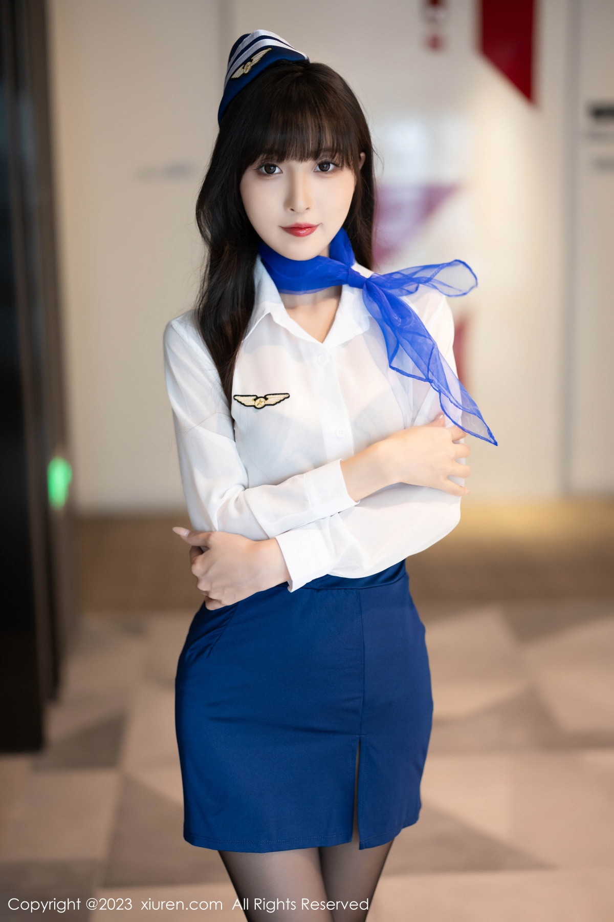 [XiuRen]高清写真图 2023.09.06 No.7347 林星阑 黑丝美腿