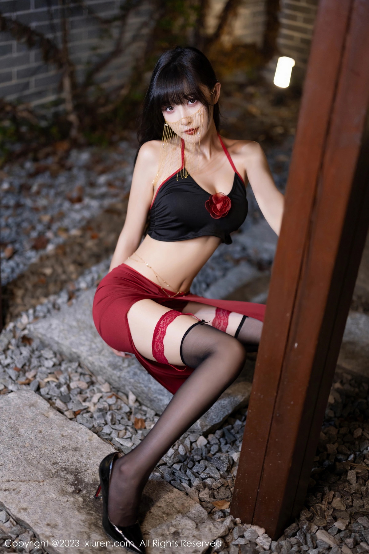 [XiuRen]高清写真图 2023.10.18 No.7529 林星阑 黑丝美腿
