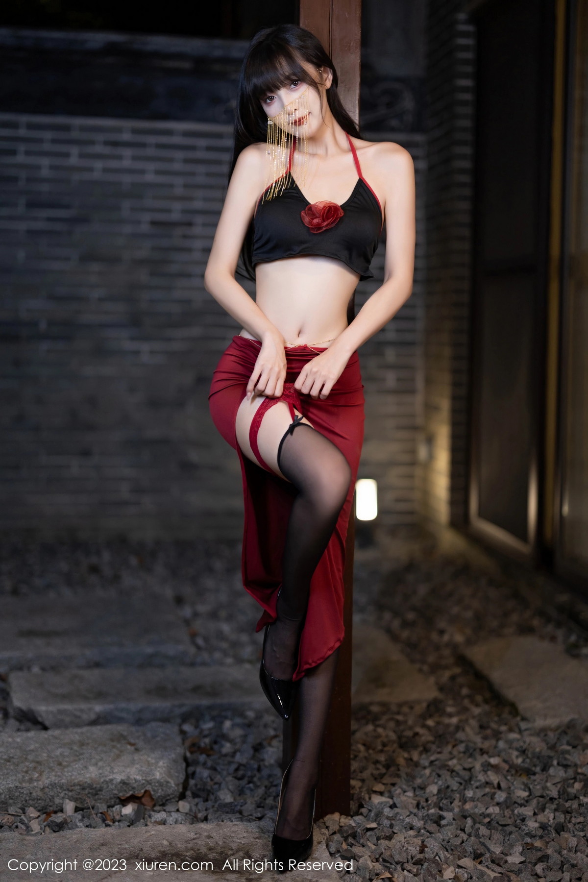 [XiuRen]高清写真图 2023.10.18 No.7529 林星阑 黑丝美腿