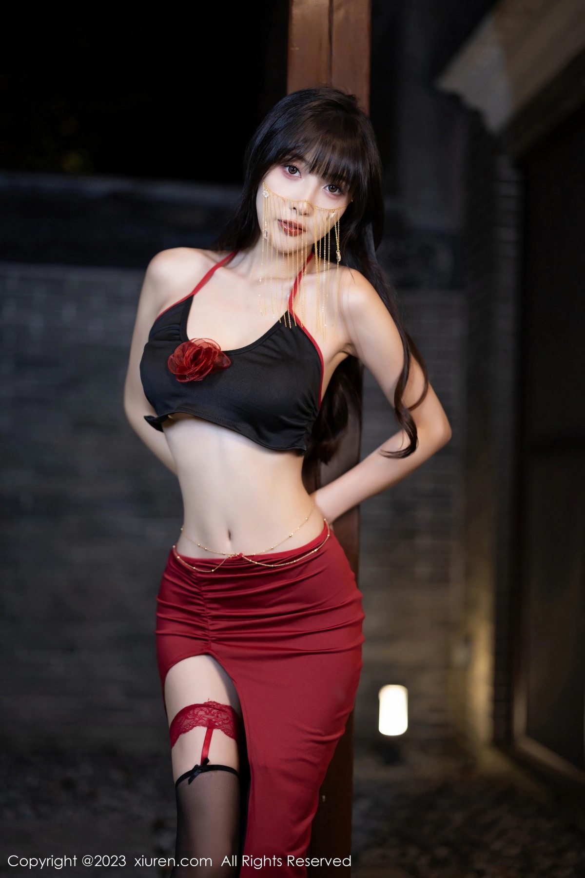 [XiuRen]高清写真图 2023.10.18 No.7529 林星阑 黑丝美腿
