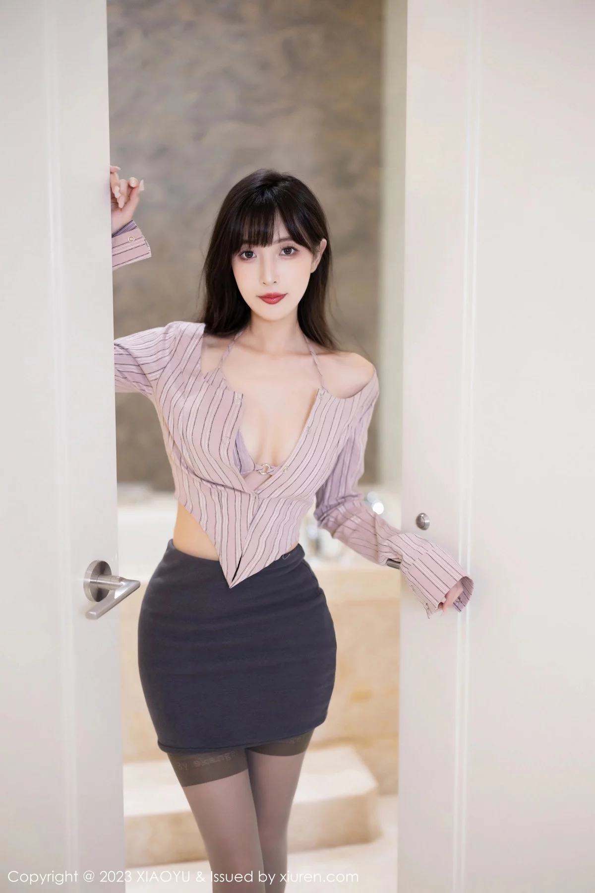 [XIAOYU]高清写真图 2023.12.27 VOL.1173 林星阑 短裙灰丝