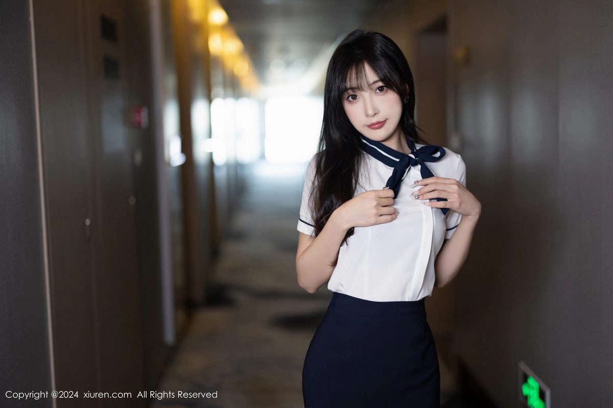 [XiuRen]高清写真图 2024.06.19 No.8727 林星阑 黑丝美腿