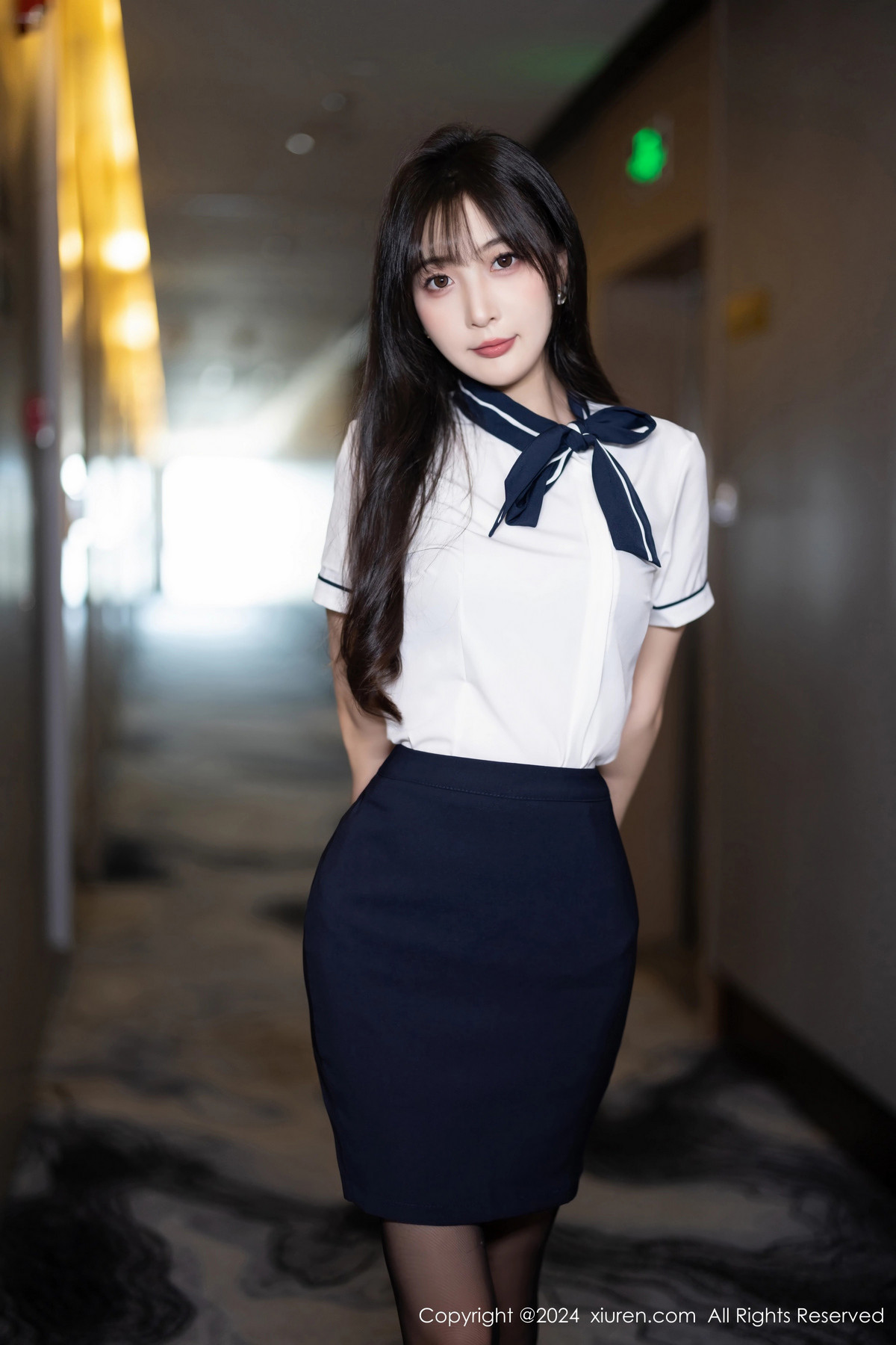 [XiuRen]高清写真图 2024.06.19 No.8727 林星阑 黑丝美腿