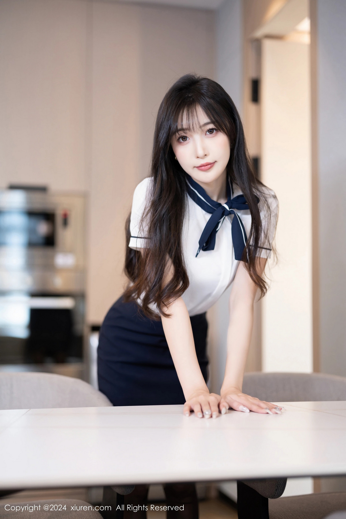 [XiuRen]高清写真图 2024.06.19 No.8727 林星阑 黑丝美腿