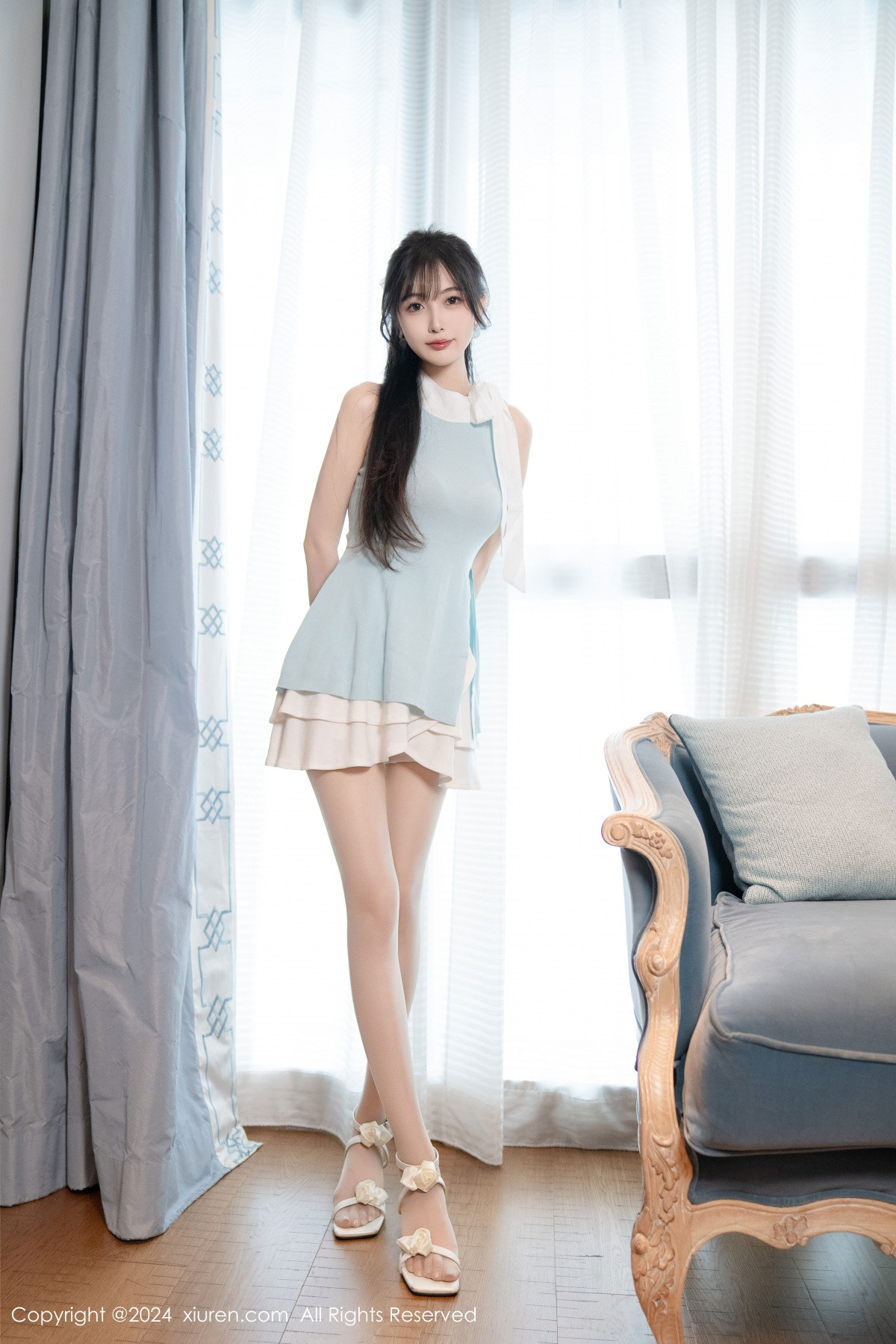 [XiuRen]高清写真图 2024.06.26 No.8761 林星阑 白丝美腿