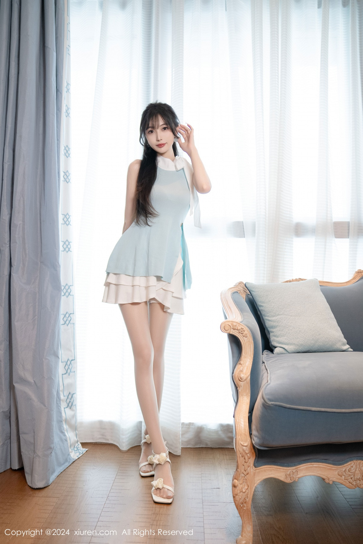 [XiuRen]高清写真图 2024.06.26 No.8761 林星阑 白丝美腿