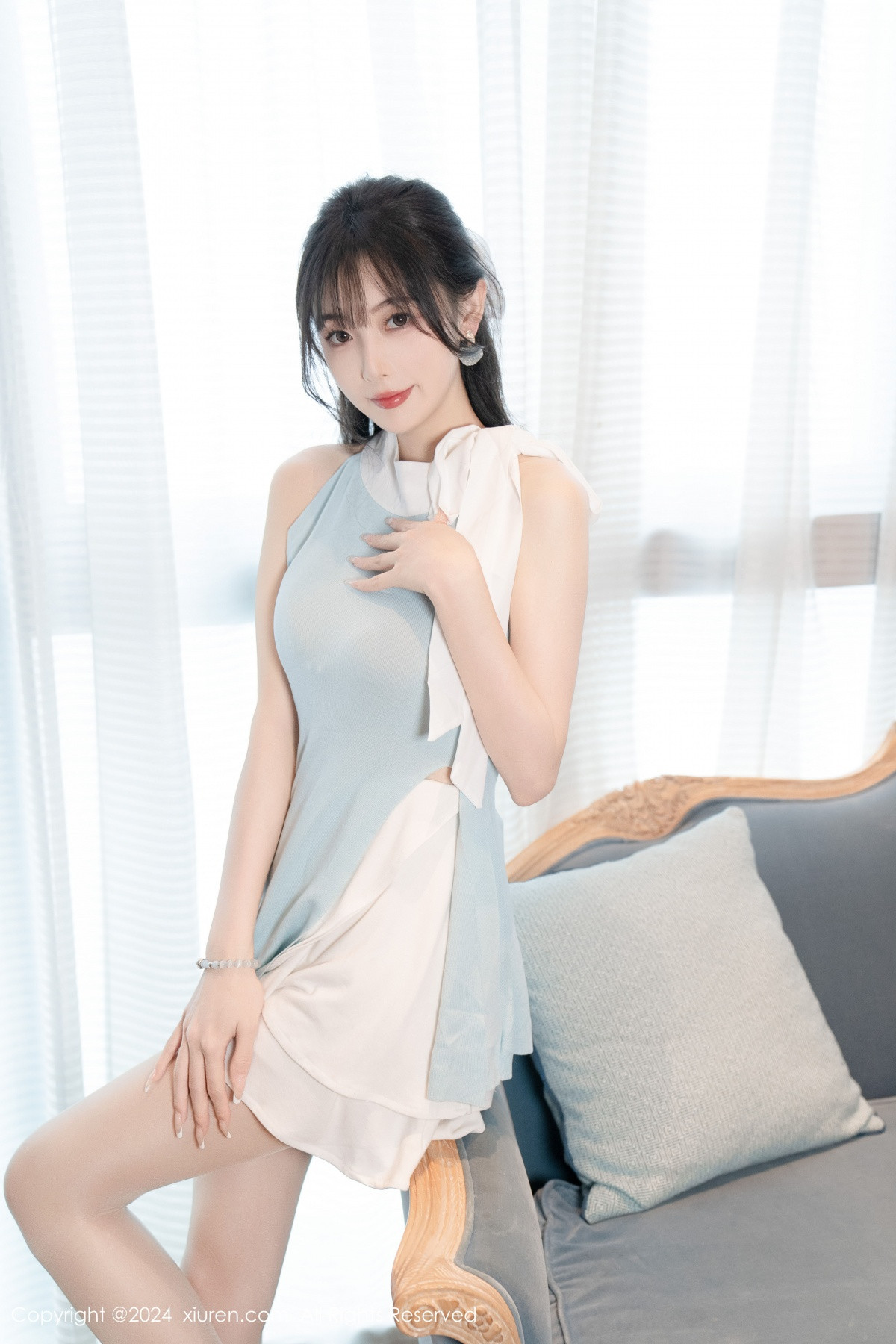 [XiuRen]高清写真图 2024.06.26 No.8761 林星阑 白丝美腿