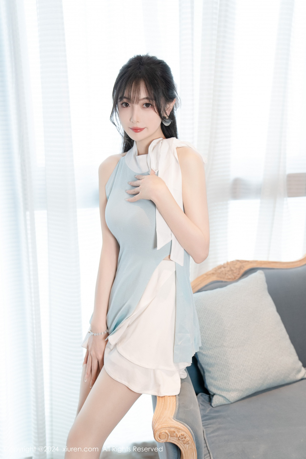 [XiuRen]高清写真图 2024.06.26 No.8761 林星阑 白丝美腿