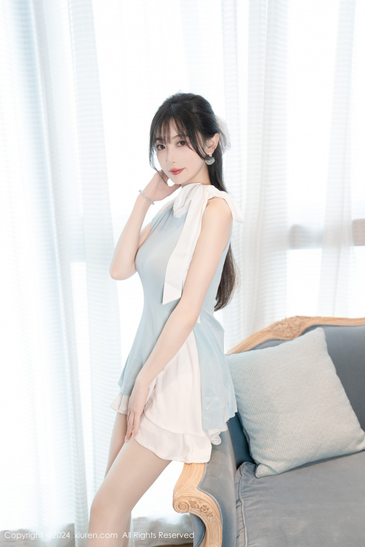 [XiuRen]高清写真图 2024.06.26 No.8761 林星阑 白丝美腿