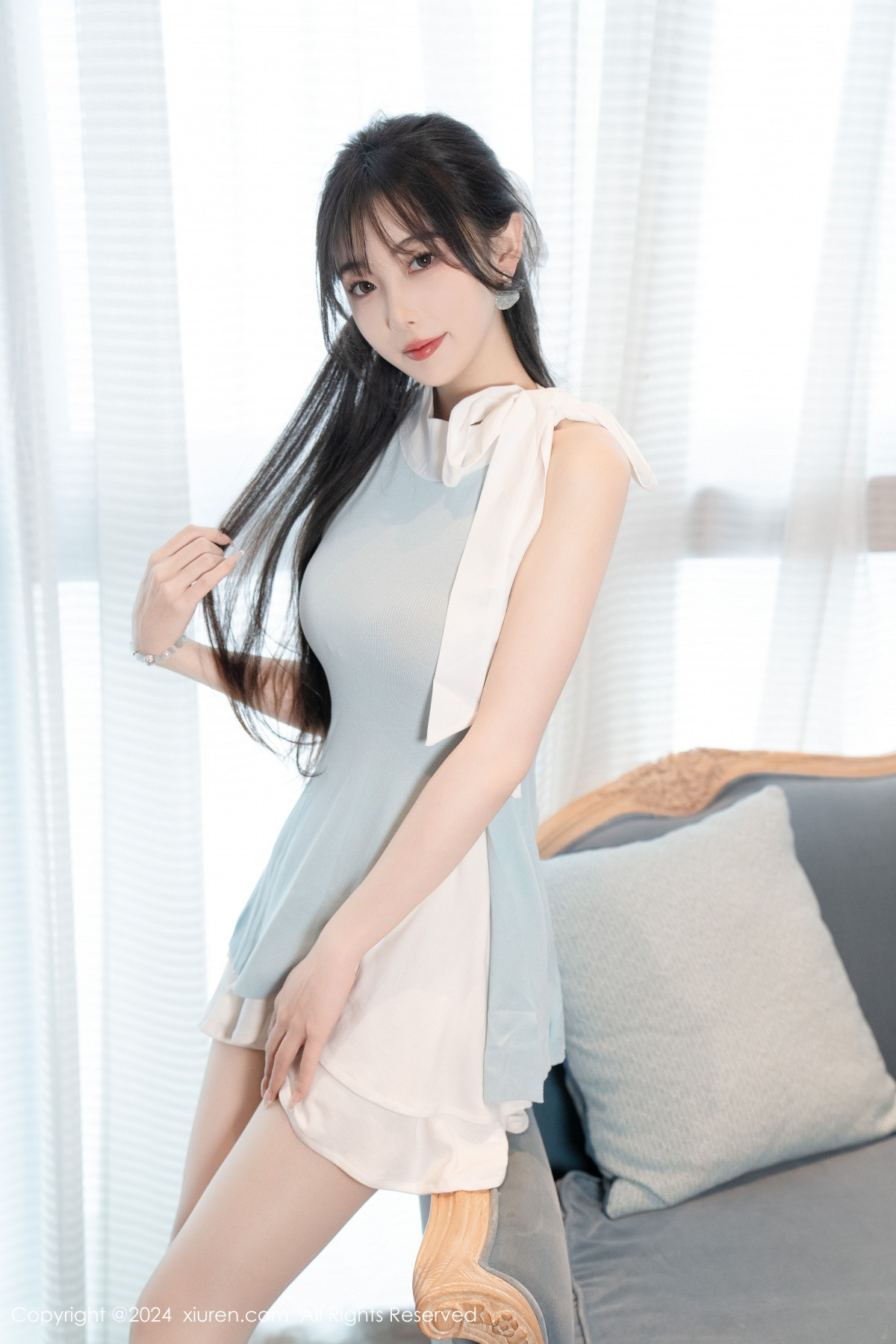 [XiuRen]高清写真图 2024.06.26 No.8761 林星阑 白丝美腿