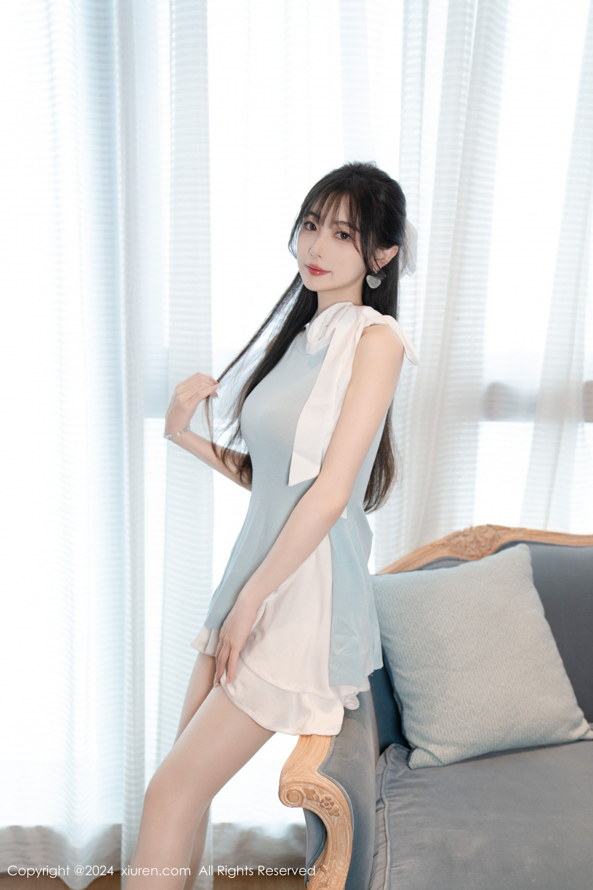[XiuRen]高清写真图 2024.06.26 No.8761 林星阑 白丝美腿