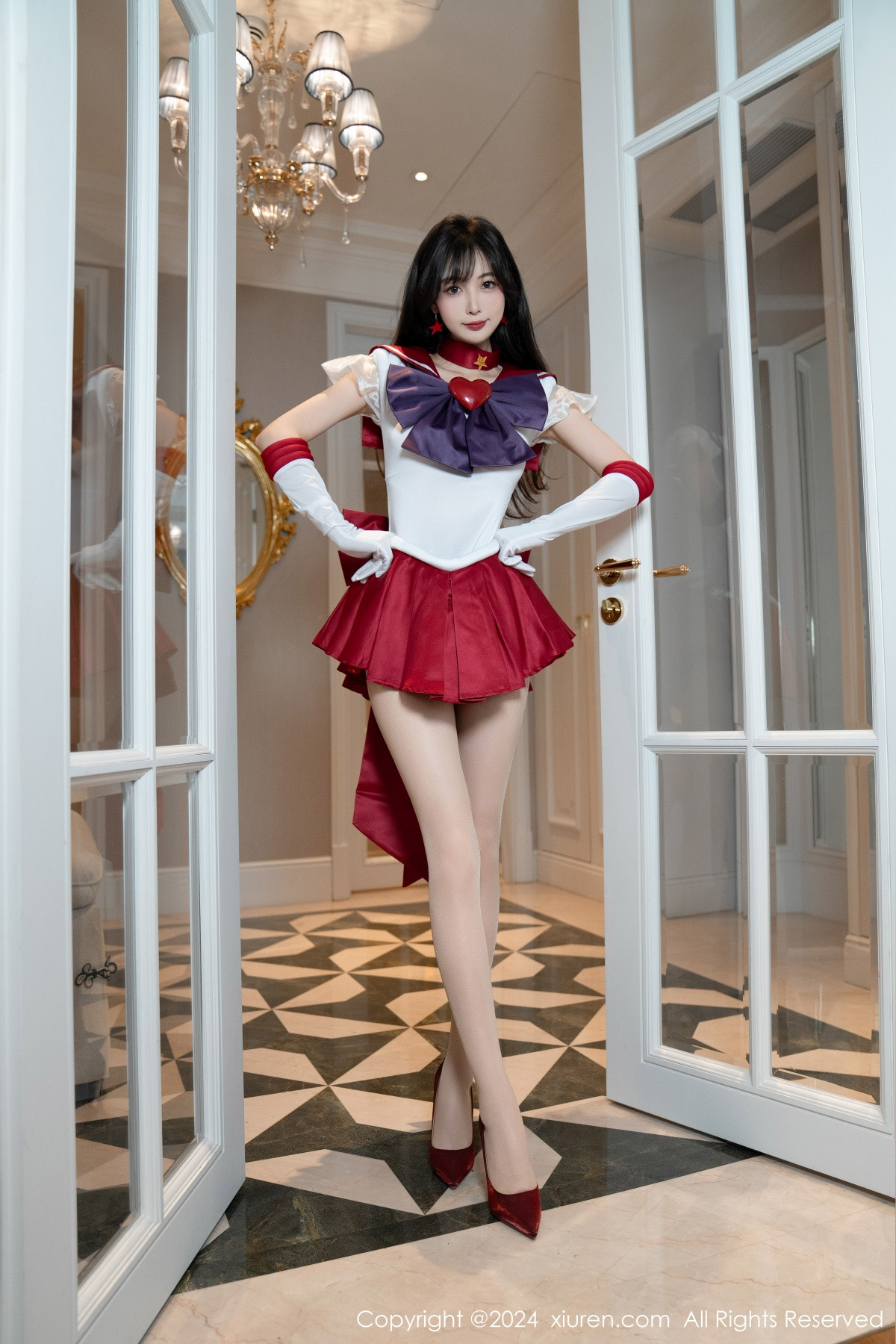 [XiuRen]高清写真图 2024.07.03 No.8800 林星阑 短裙美腿