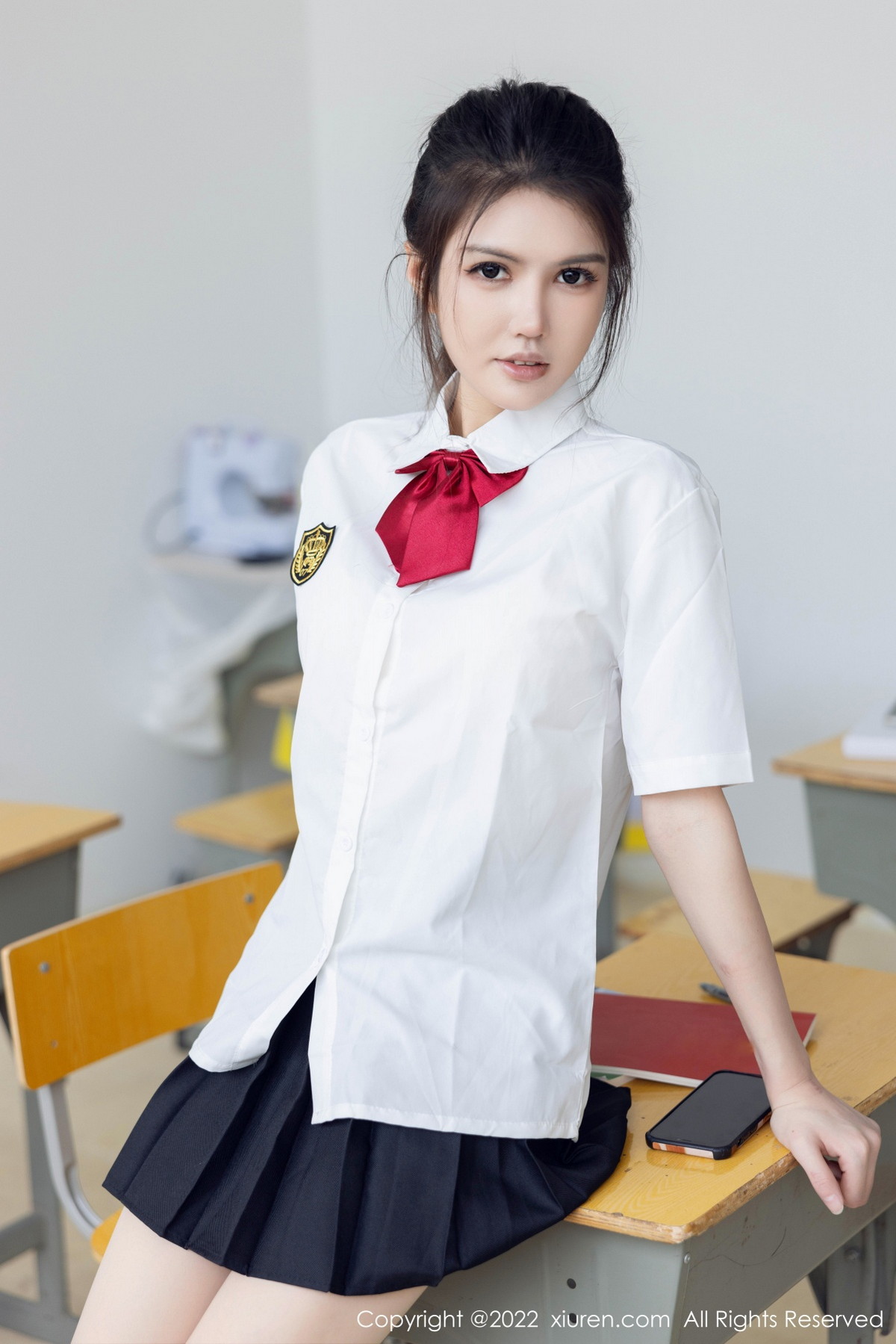 [XiuRen]高清写真图 2022.10.26 No.5762 媛媛酱belle 丝袜白T