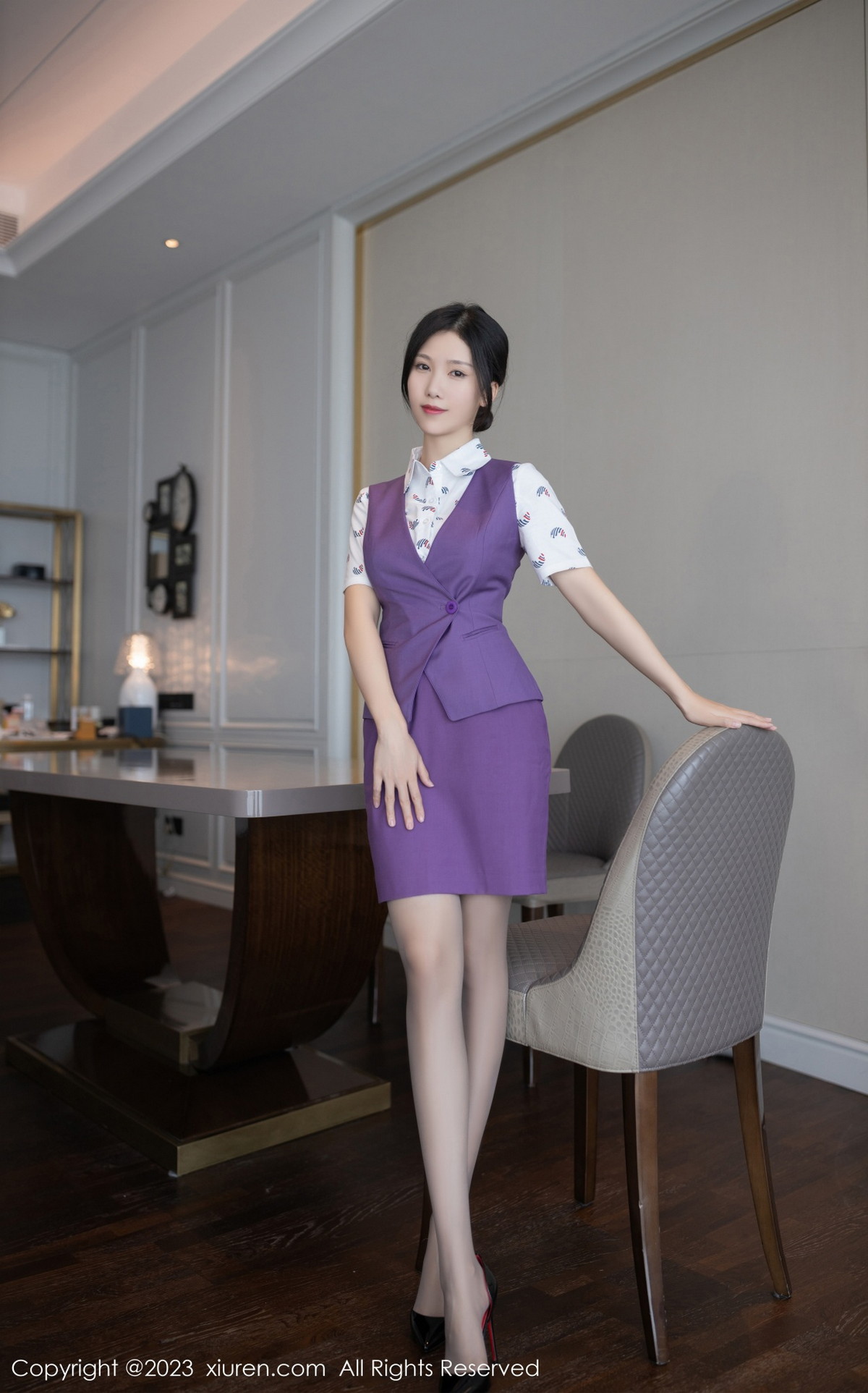 [XiuRen]高清写真图 2023.01.04 No.6084 利世 空姐制服