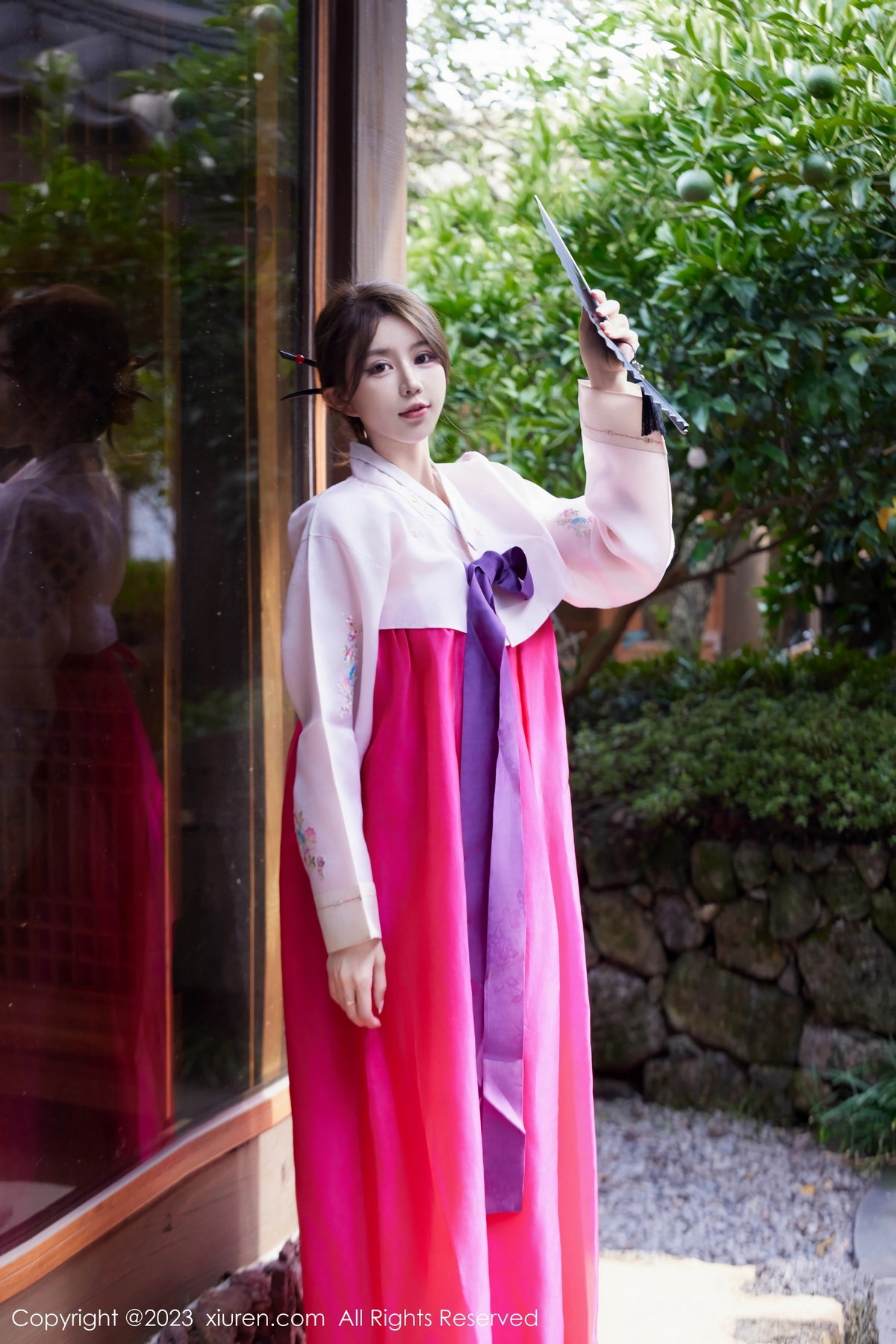 [XiuRen]高清写真图 2023.10.18 No.7522 tina_甜仔 济州岛旅拍