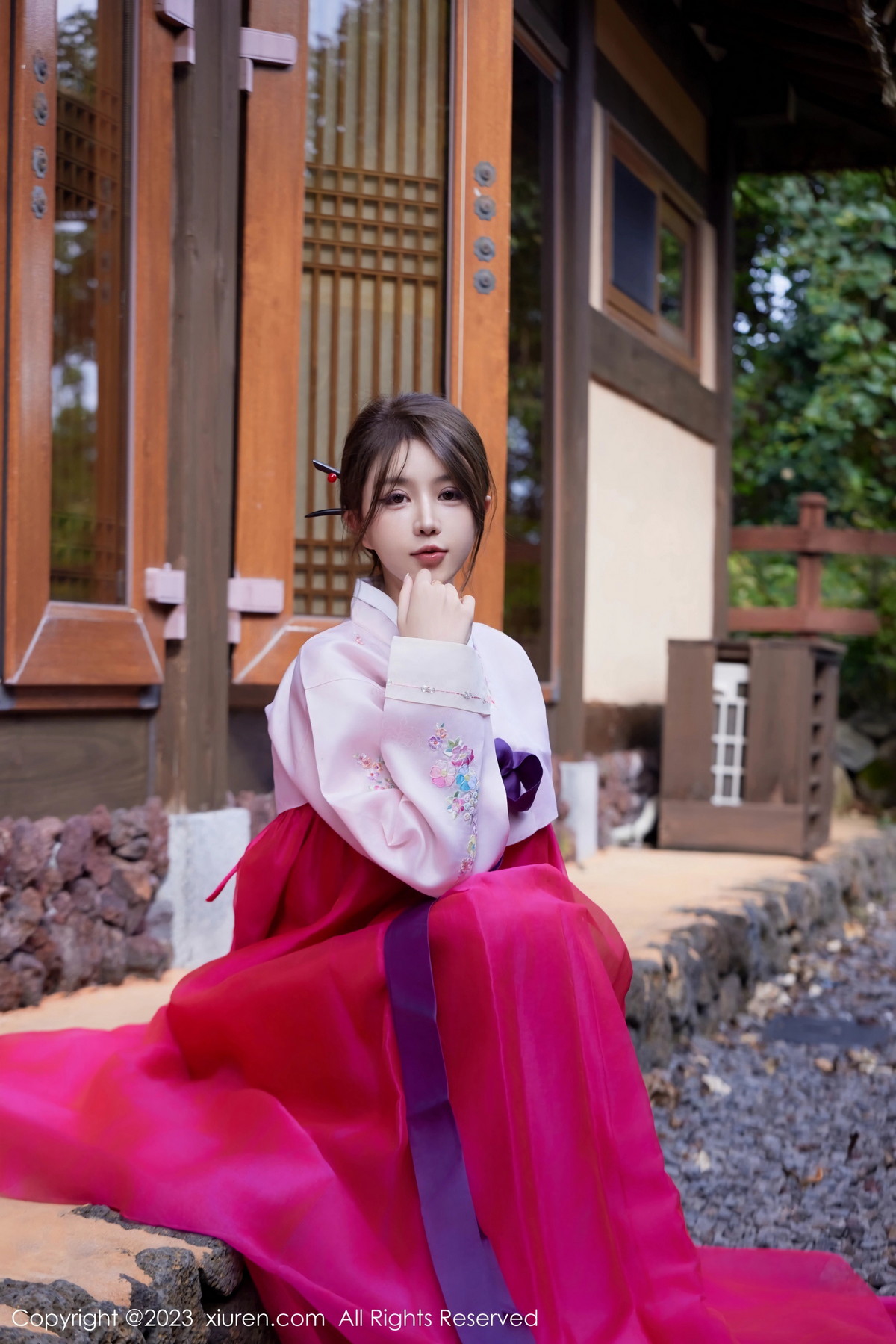 [XiuRen]高清写真图 2023.10.18 No.7522 tina_甜仔 济州岛旅拍