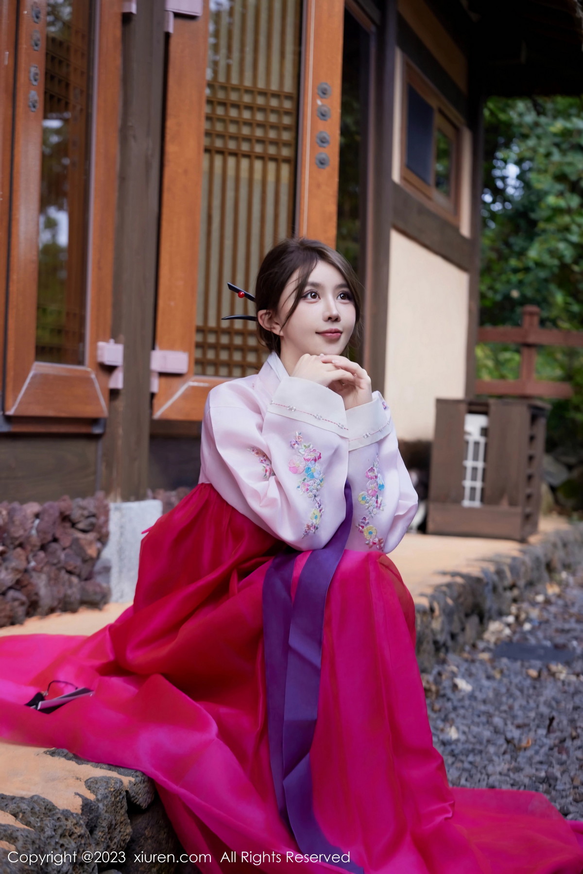 [XiuRen]高清写真图 2023.10.18 No.7522 tina_甜仔 济州岛旅拍