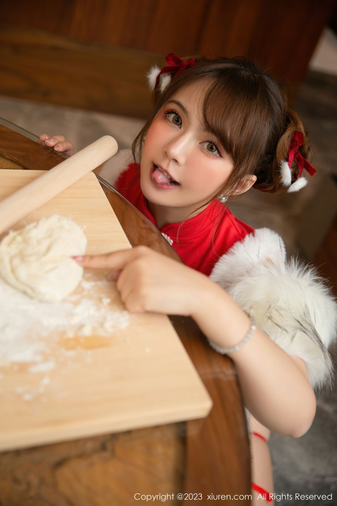 [XiuRen]高清写真图 2023.02.09 No.6242 张思允Nice 喜庆美臀