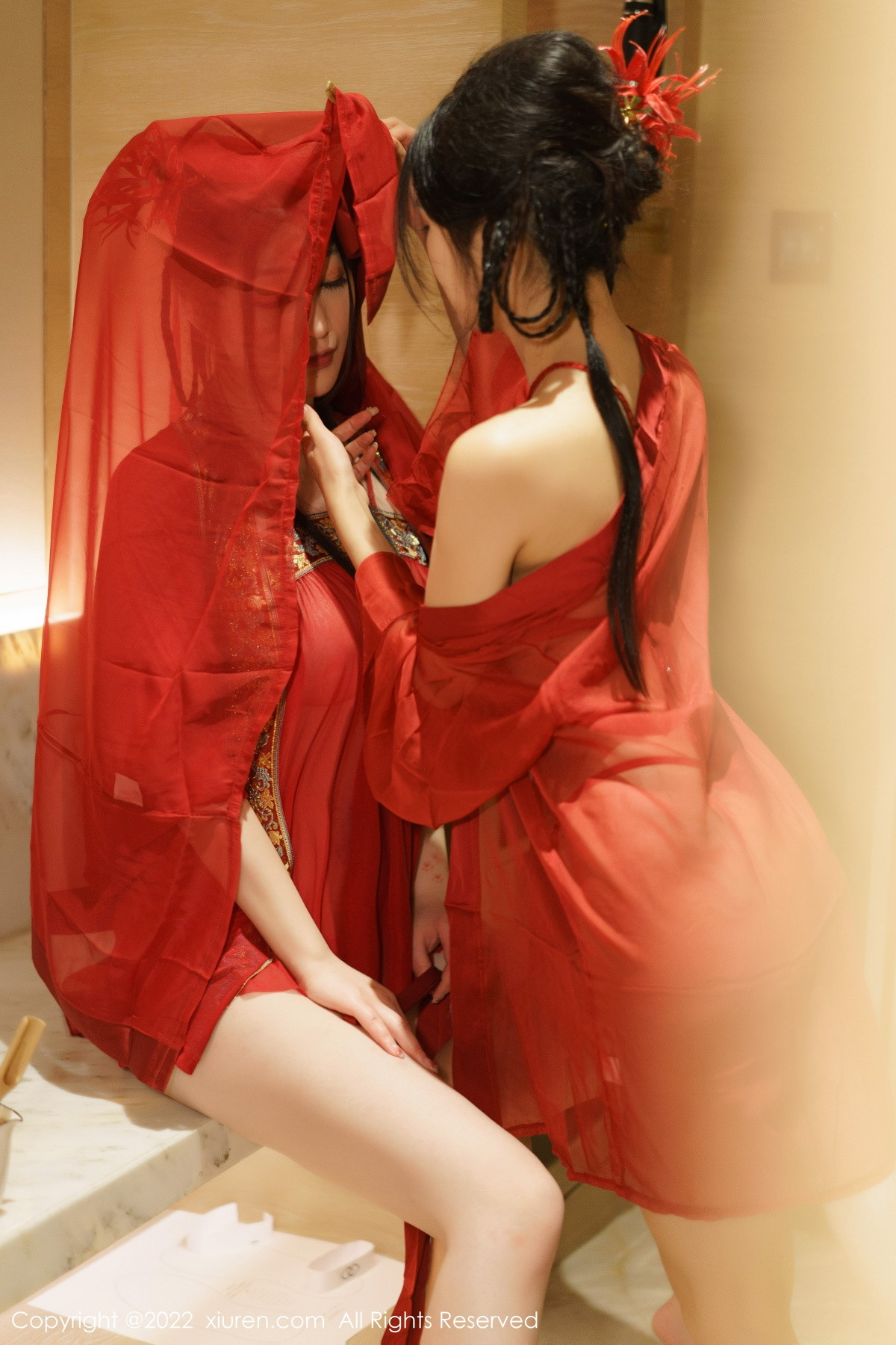 [XiuRen]高清写真图 2022.12.30 No.6068 laura阿姣＆妲己_Toxic 美臀美腿