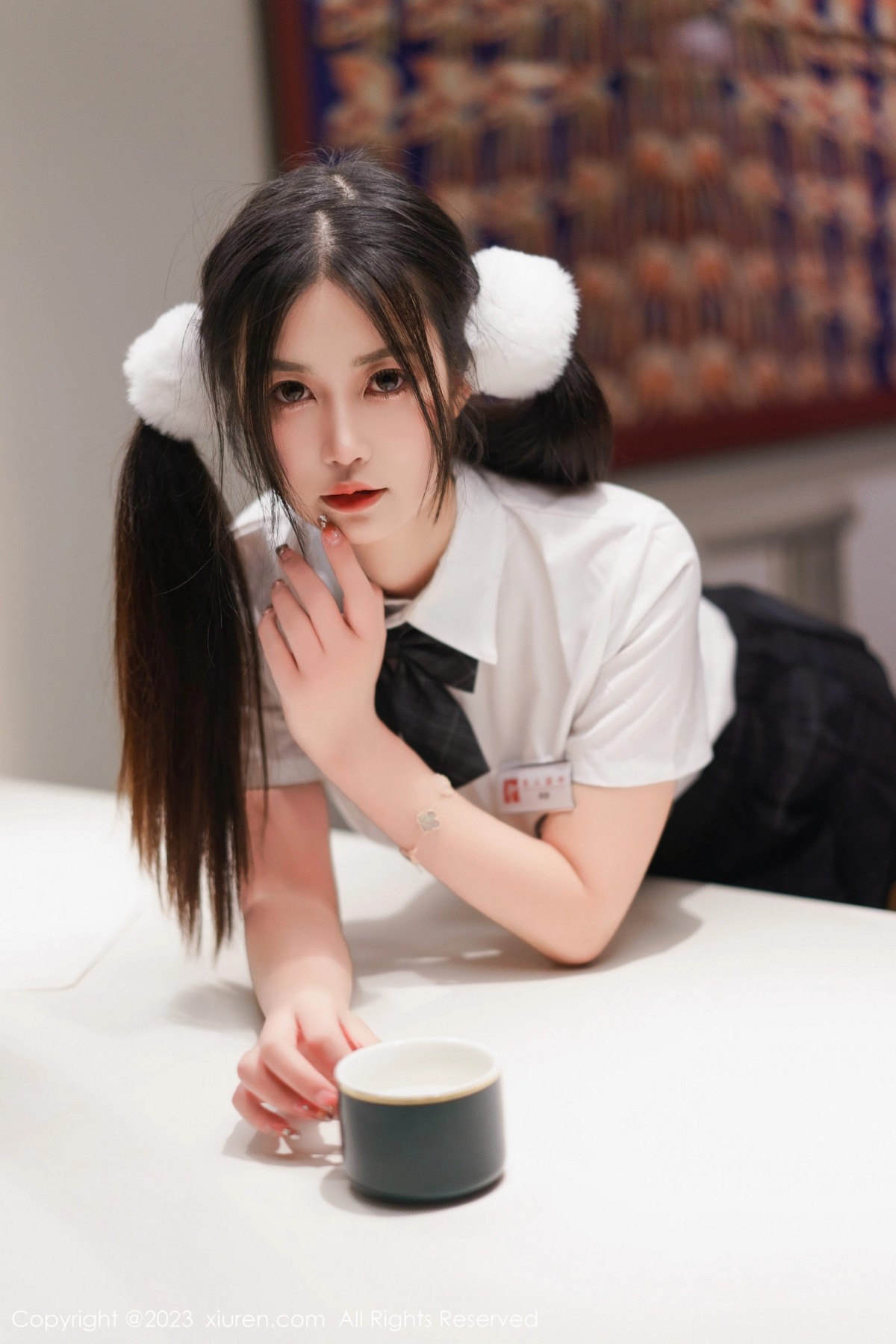 [XiuRen]高清写真图 2023.03.10 No.6397 laura阿姣 短裙美臀