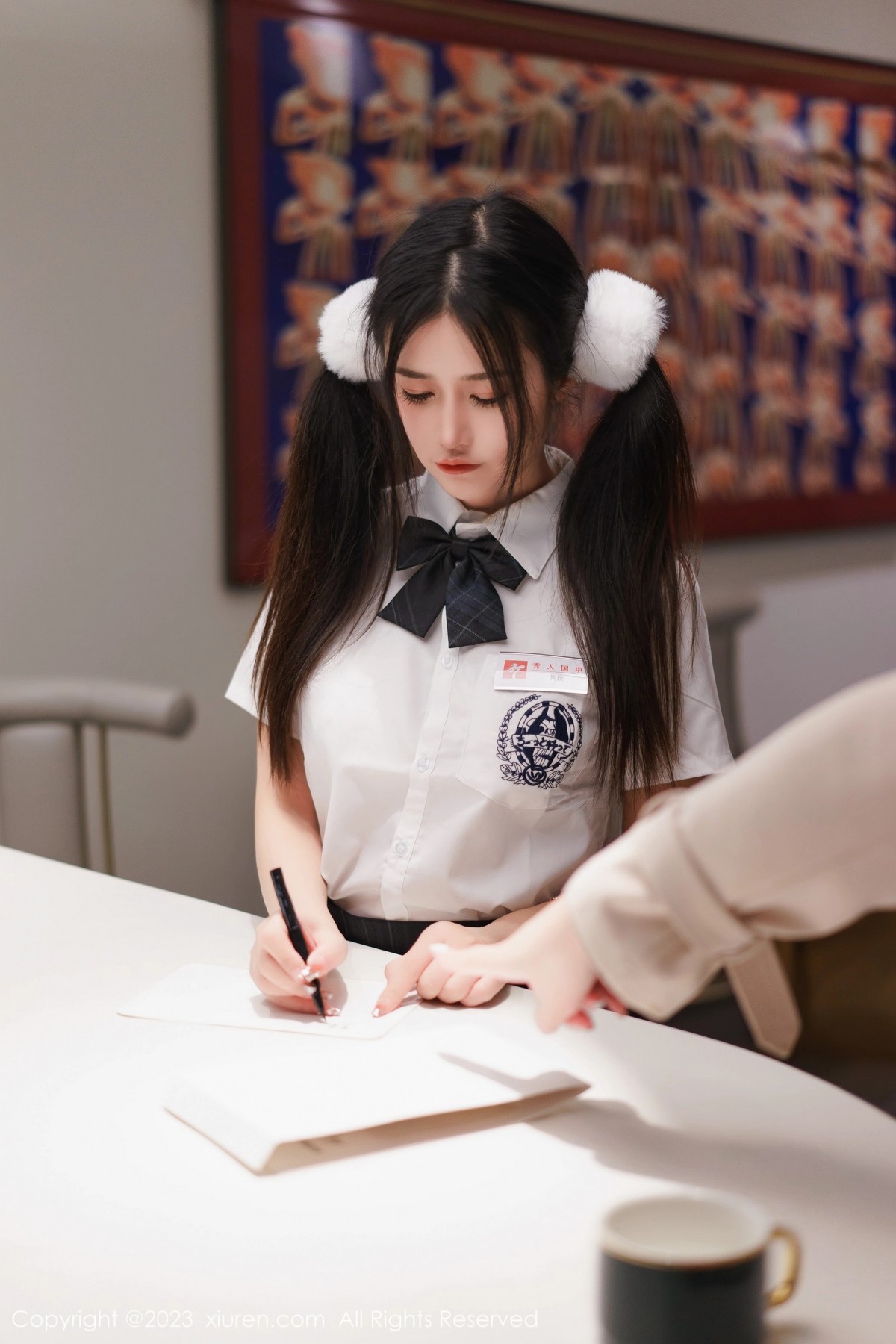 [XiuRen]高清写真图 2023.03.10 No.6397 laura阿姣 短裙美臀